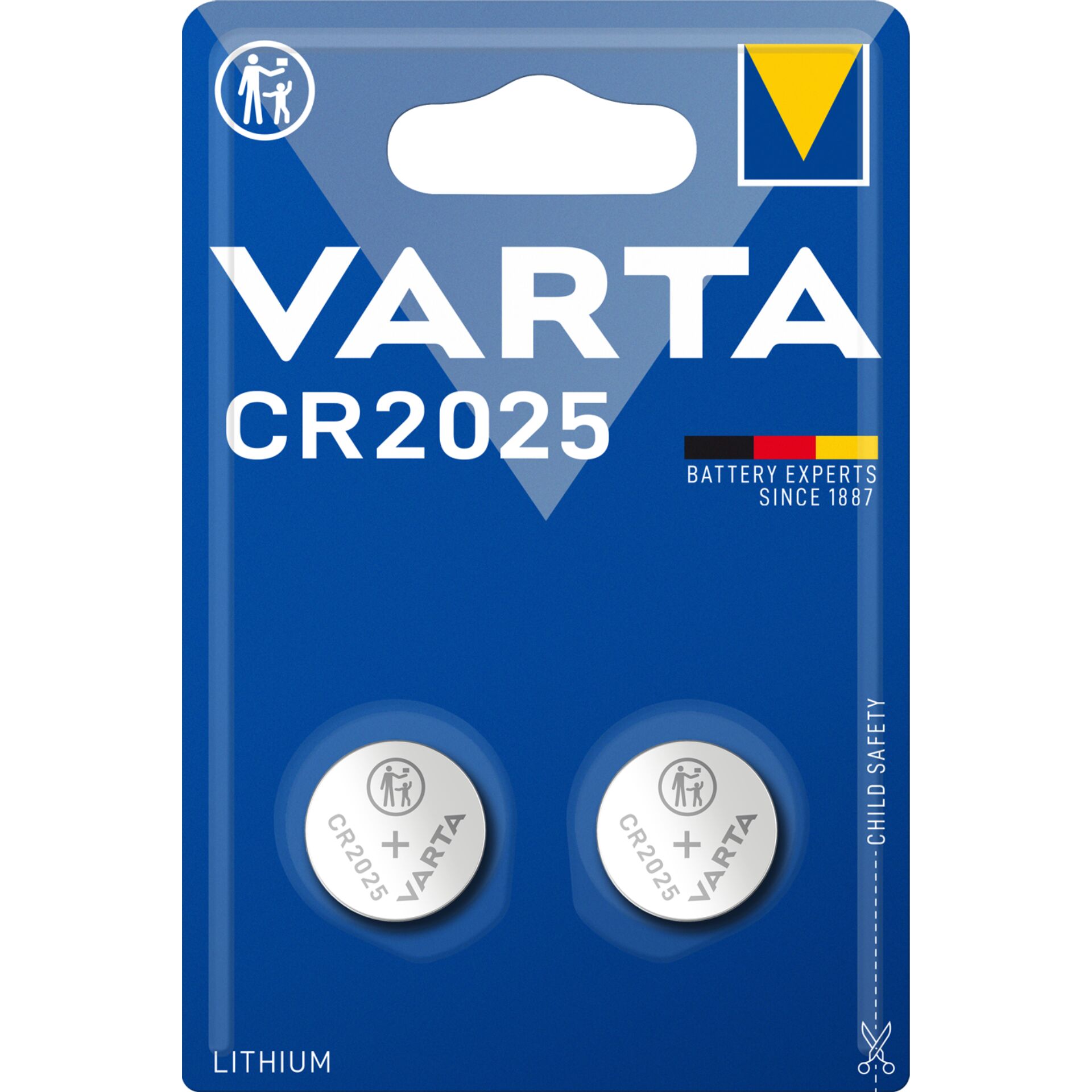 10x2 Varta electronic CR 2025