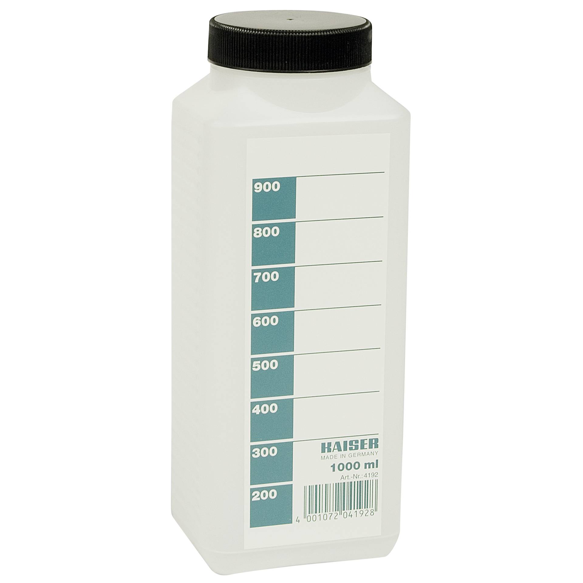 Kaiser Chemical Storage Bottle 1000ml white 4192