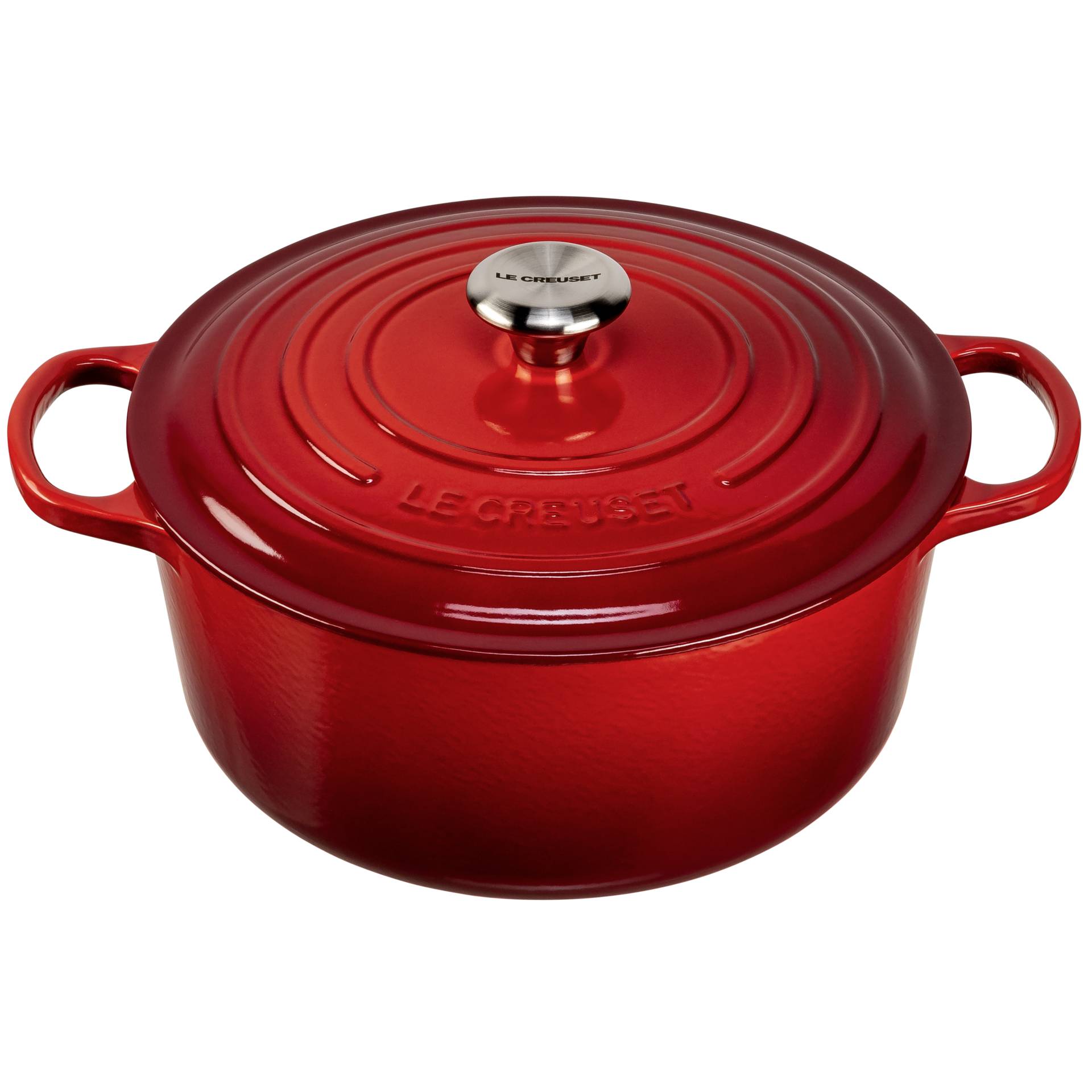 Le Creuset Signature Casserole round 28 cm cerise
