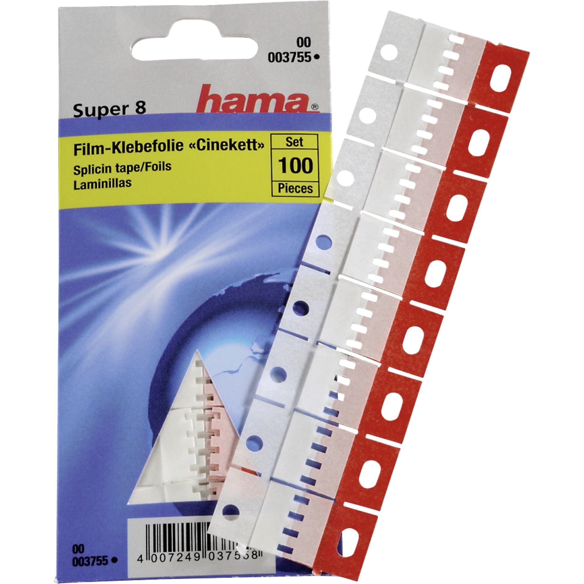 Hama Film Splicing Tape Cinekett S 8 100pcs 3755