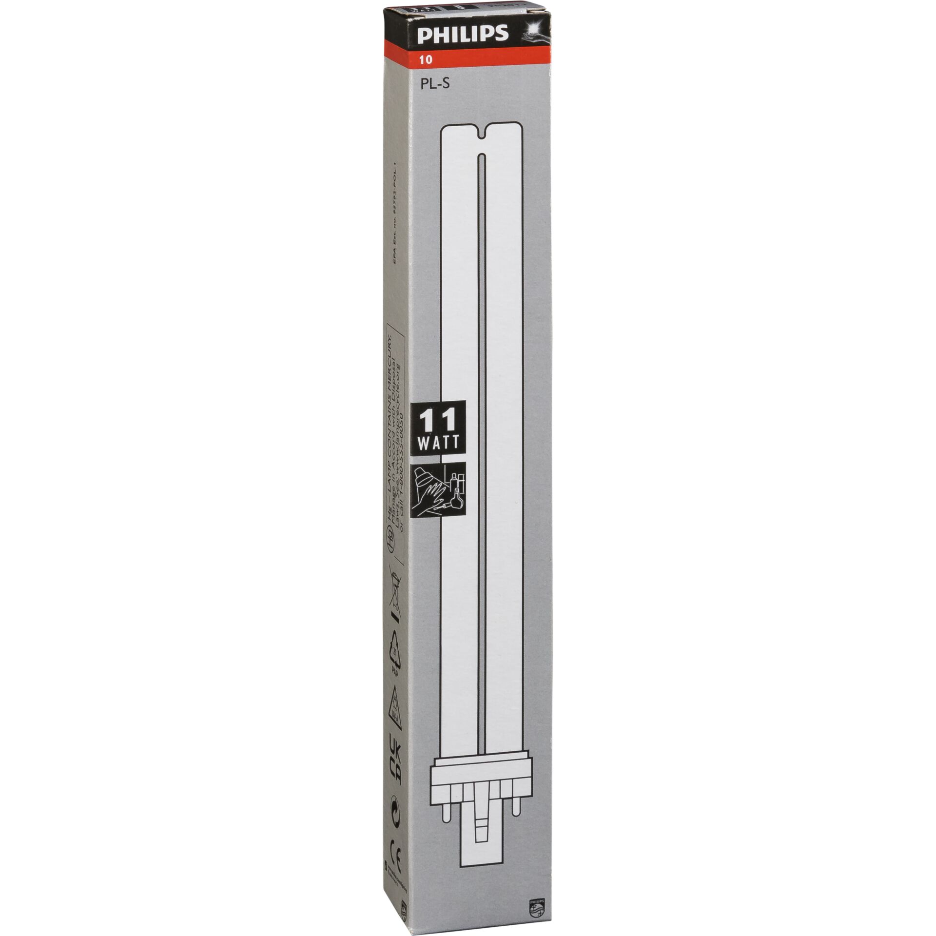 Philips UVA-Lamp PL-S 11W/10/2P Actinic BL 2-Pin