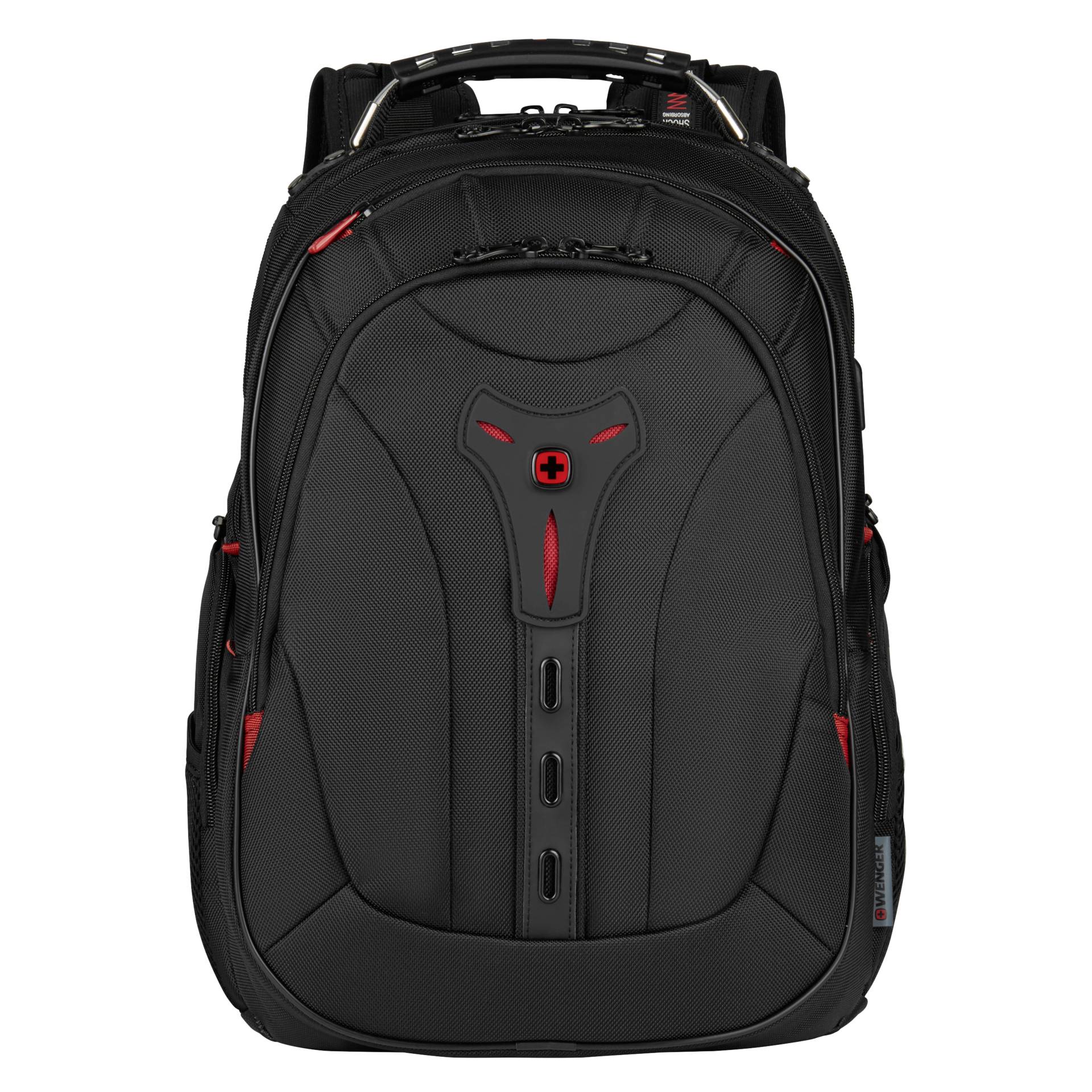 Wenger Pegasus Deluxe Ballistic Notebook Backpack 16 black