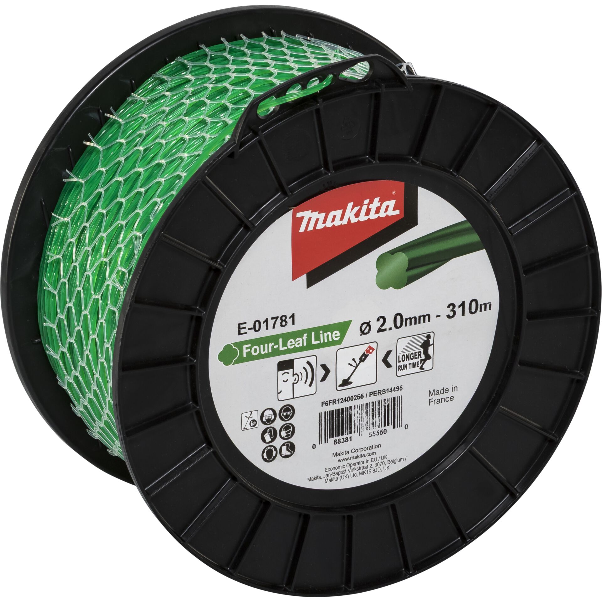 Makita Four-Leaf Trimmer Line 2.0mmx310m