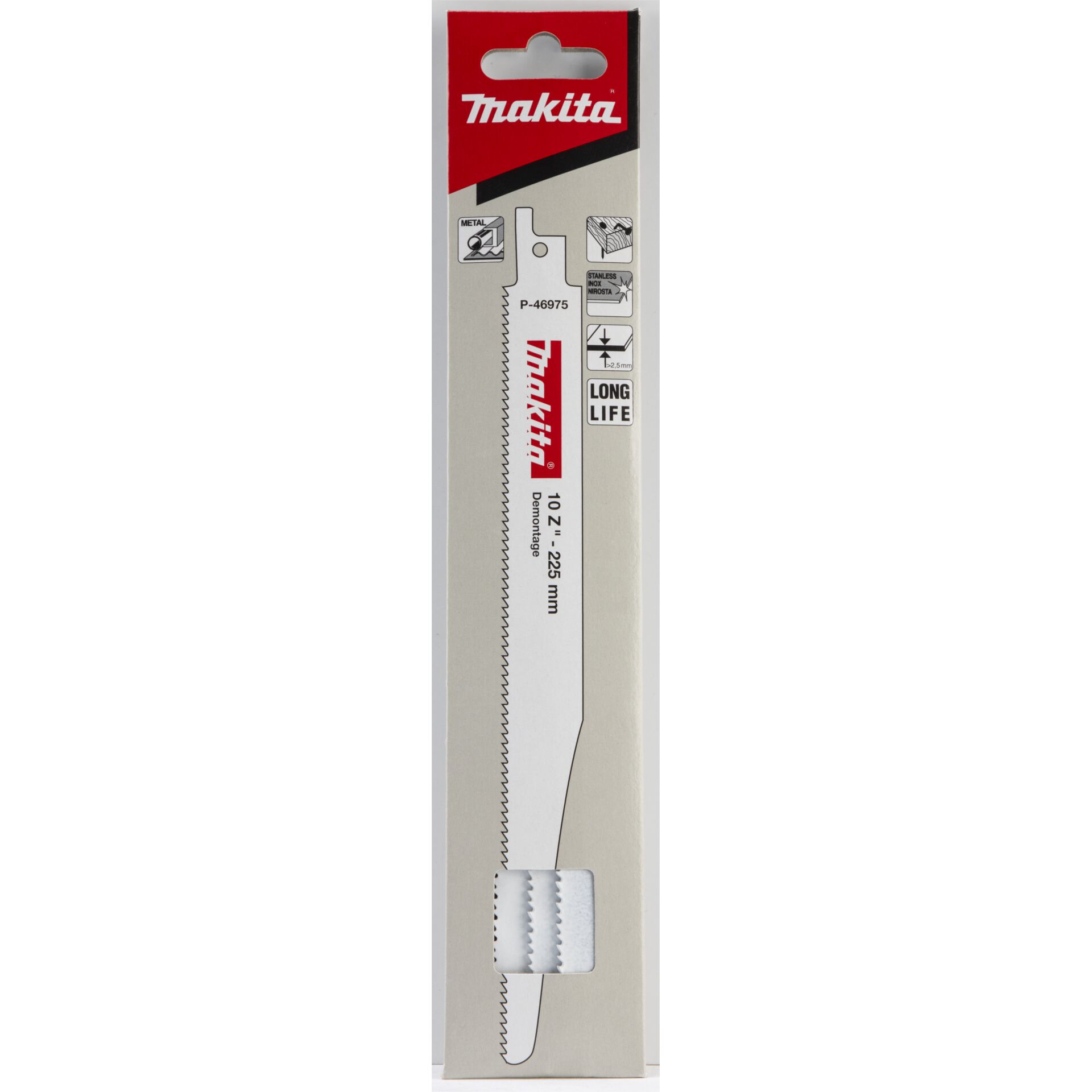 Makita Recipro Saw Blade BIM 225/10Z