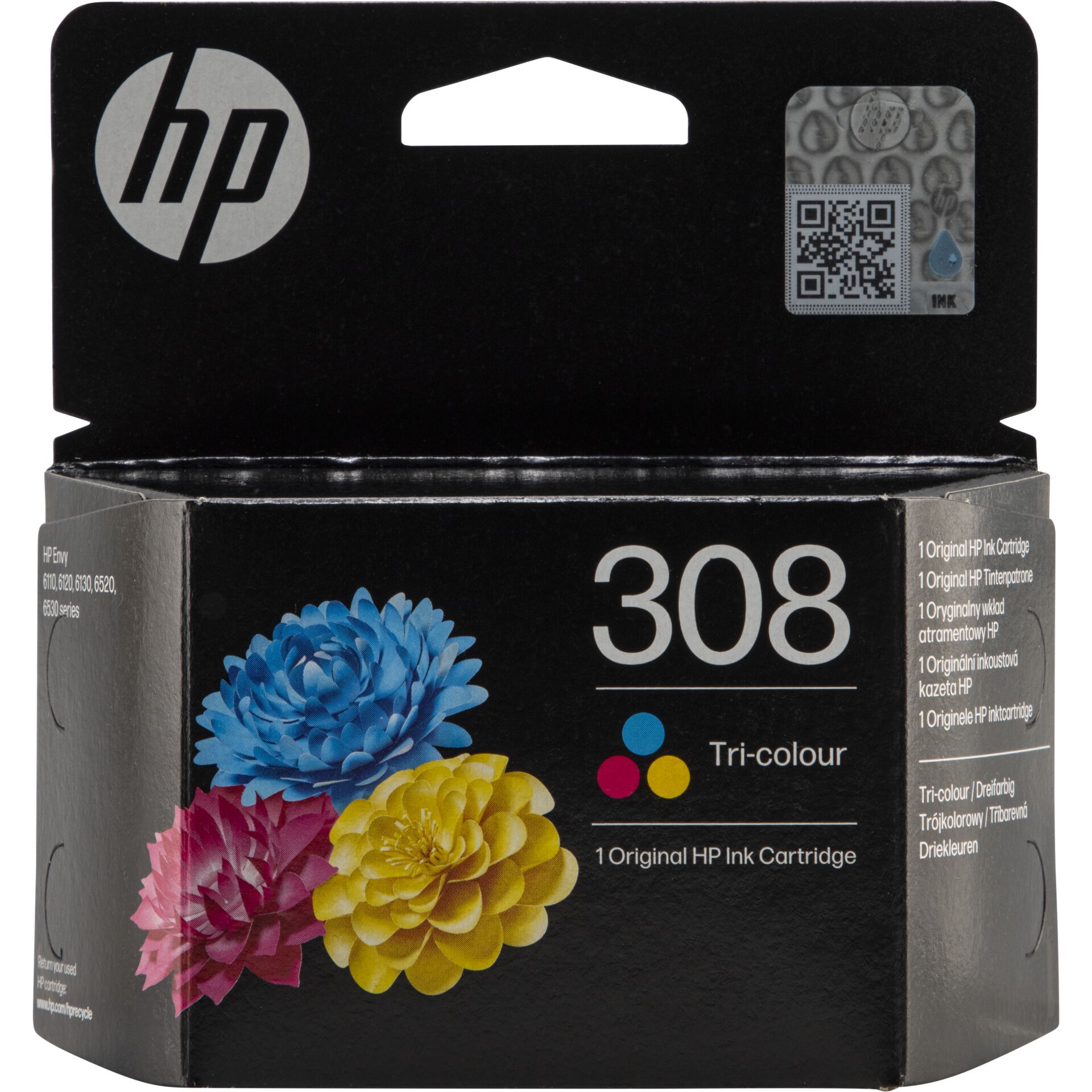 HP 7FP20UE Ink Cartridge Tri-color No.308
