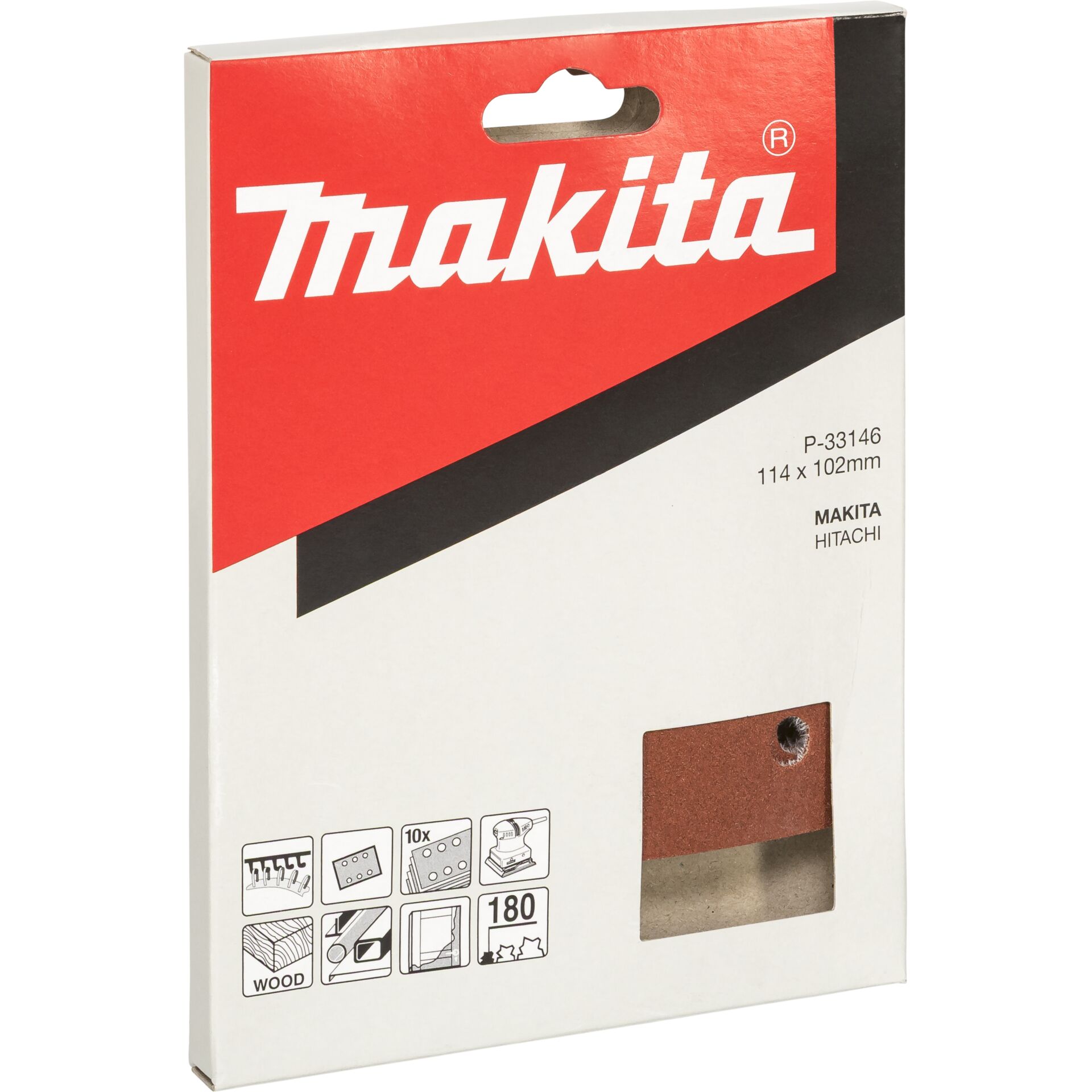 Makita Sand Paper 102x114 K180