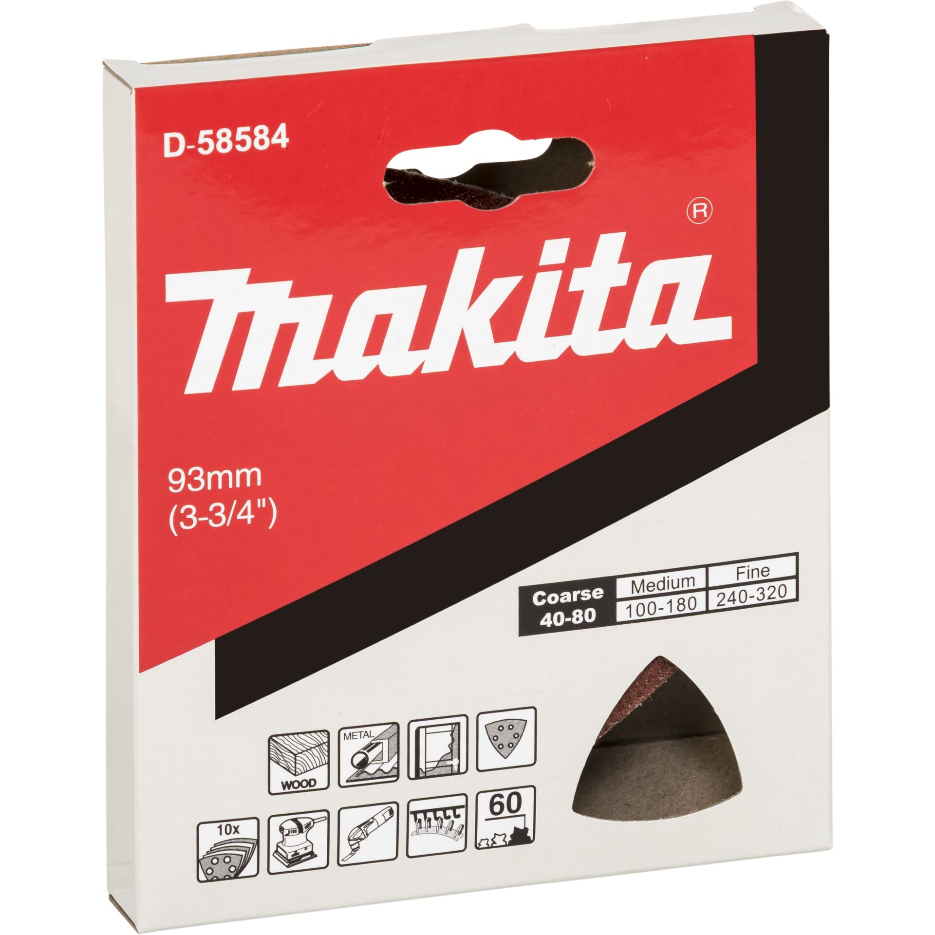 Makita Delta Sandpaper Wood K60