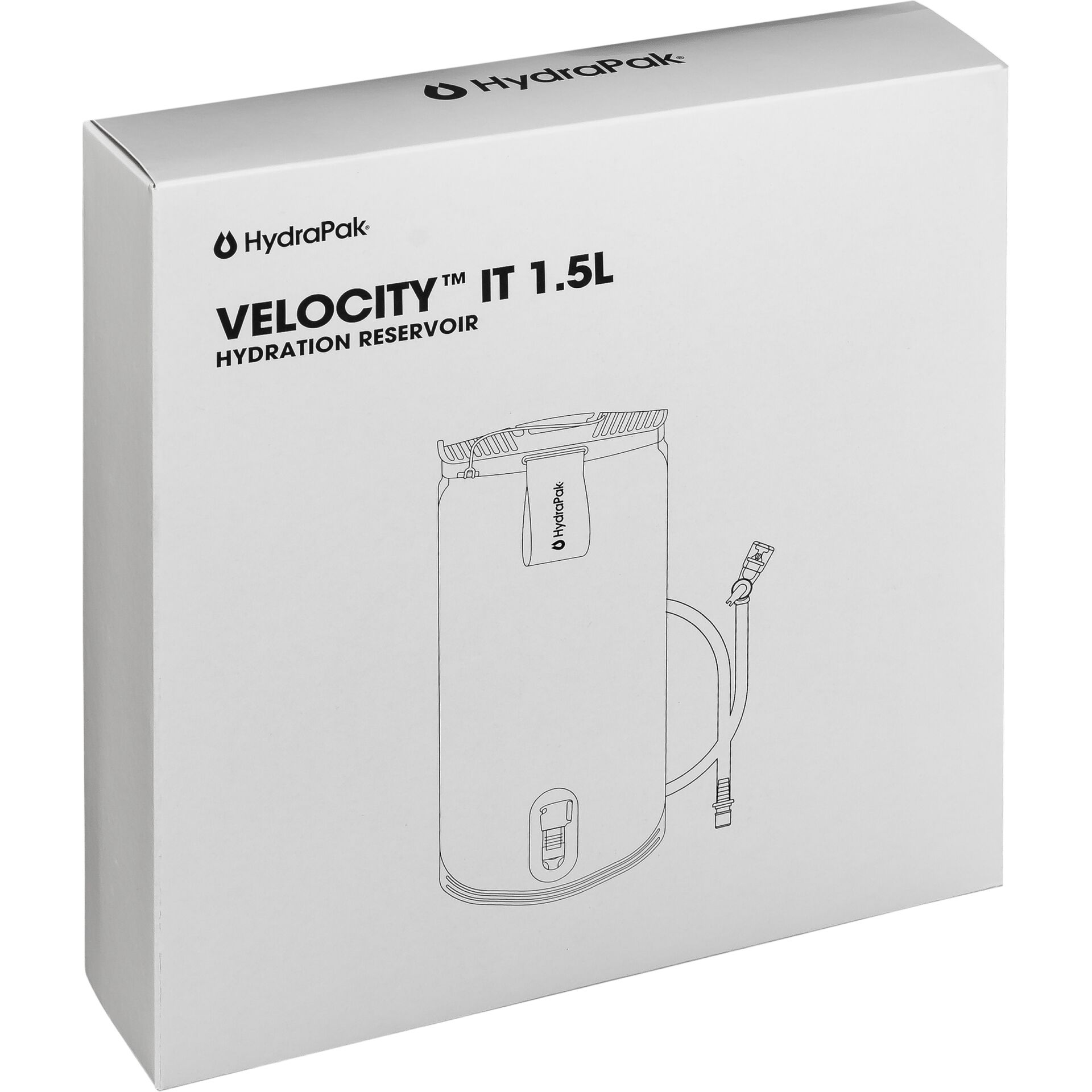 HydraPak Velocity IT 1,5L hydration bladder grey