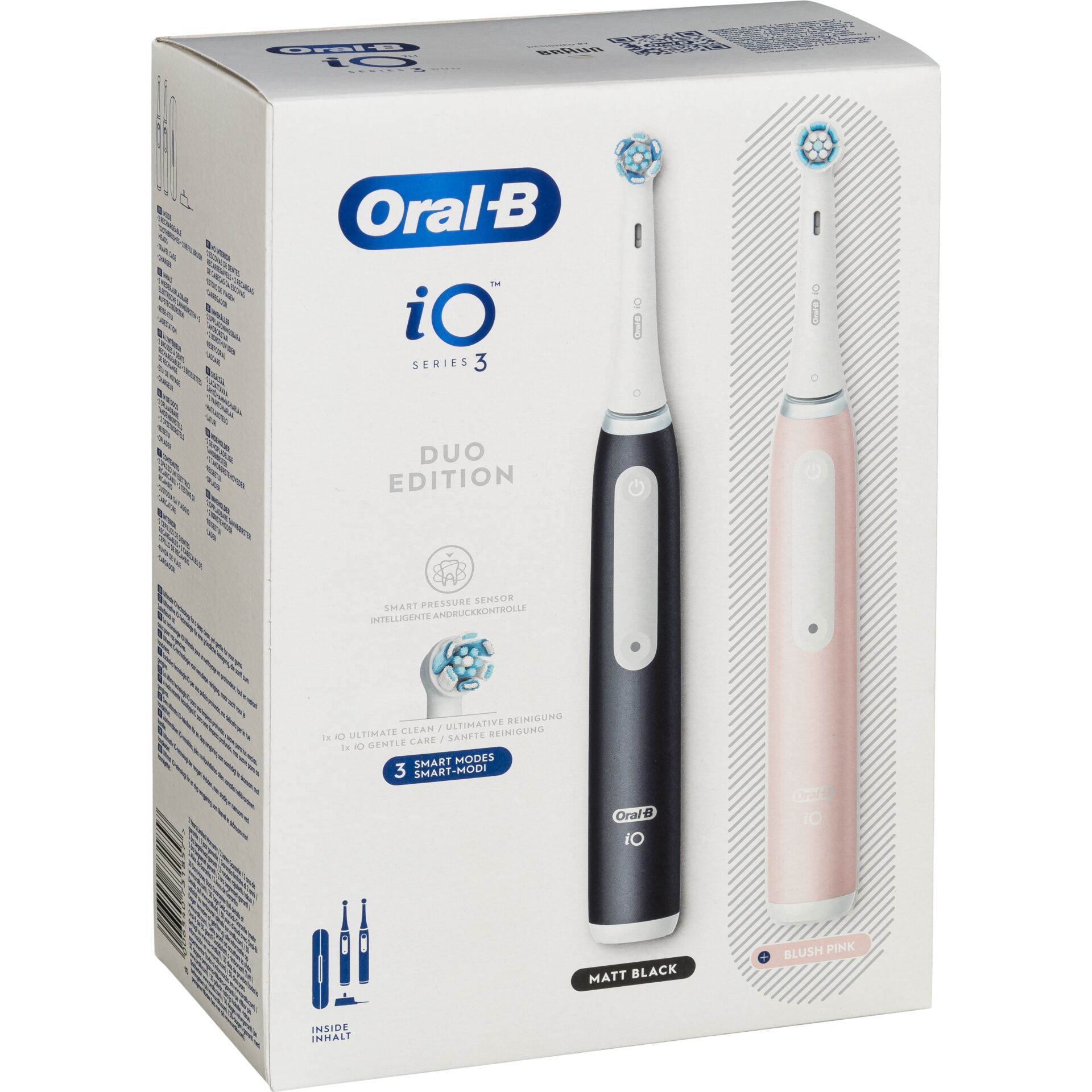 Oral-B iO Series 3 Matt lack/ Blush Pink with 2.Handstück