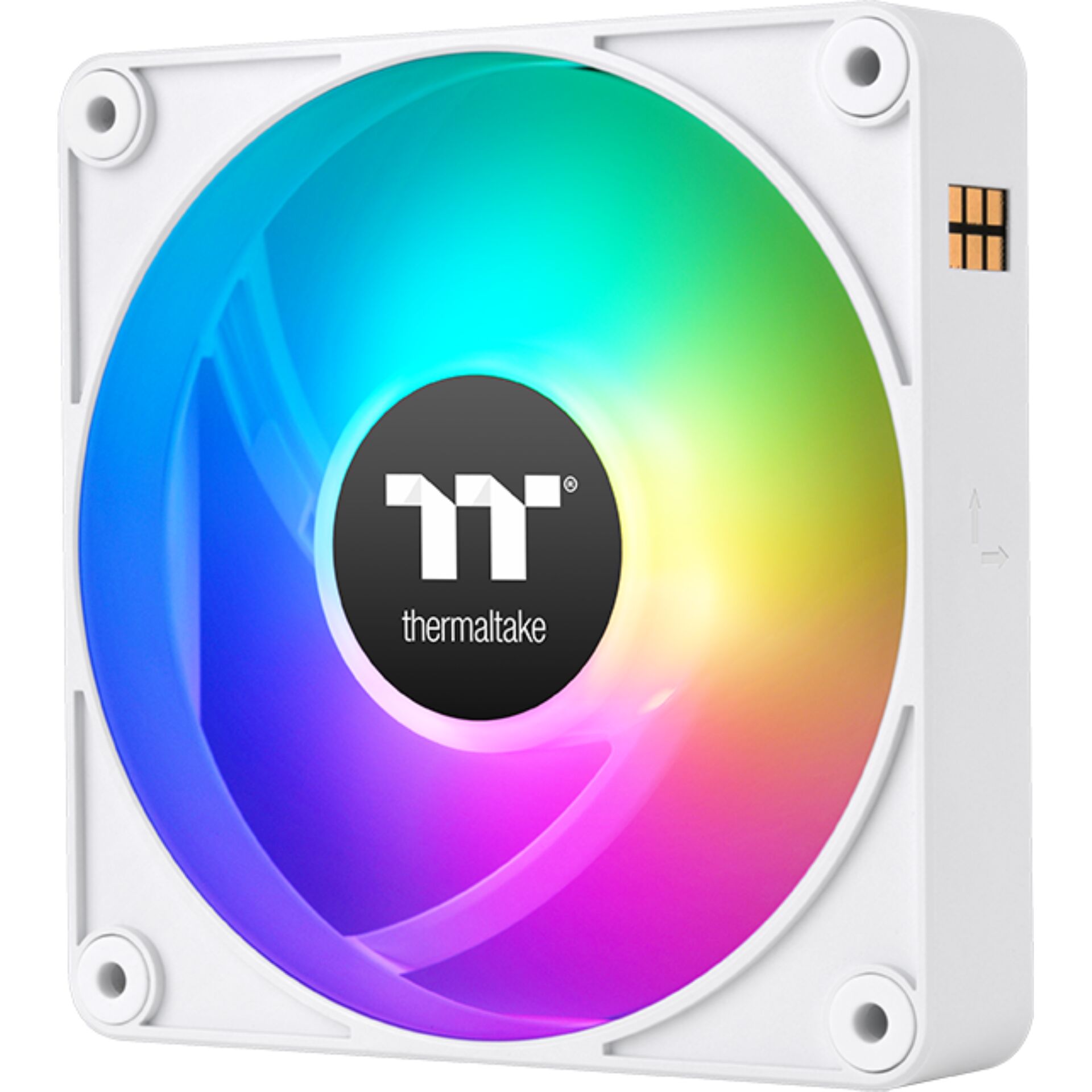 Thermaltake CT140 EX ARGB Sync PC Cooling Fan White 3 Pack