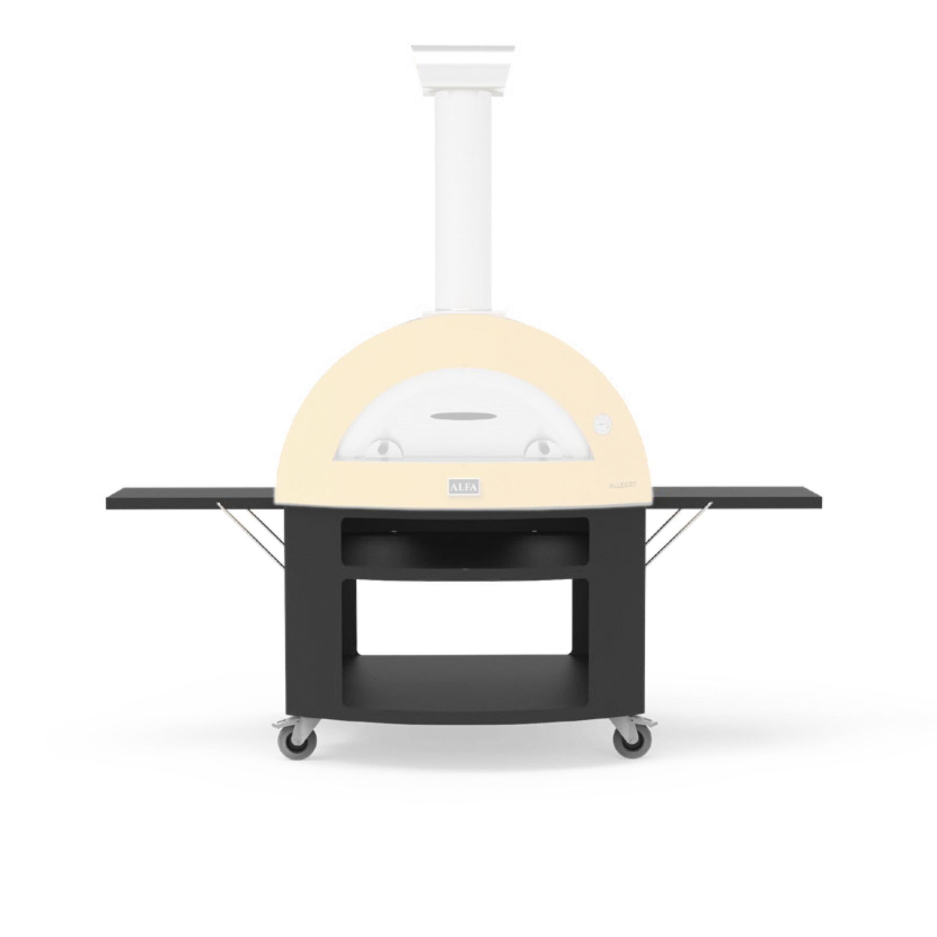 Alfa Forni Base 5 Pizze Moderno black