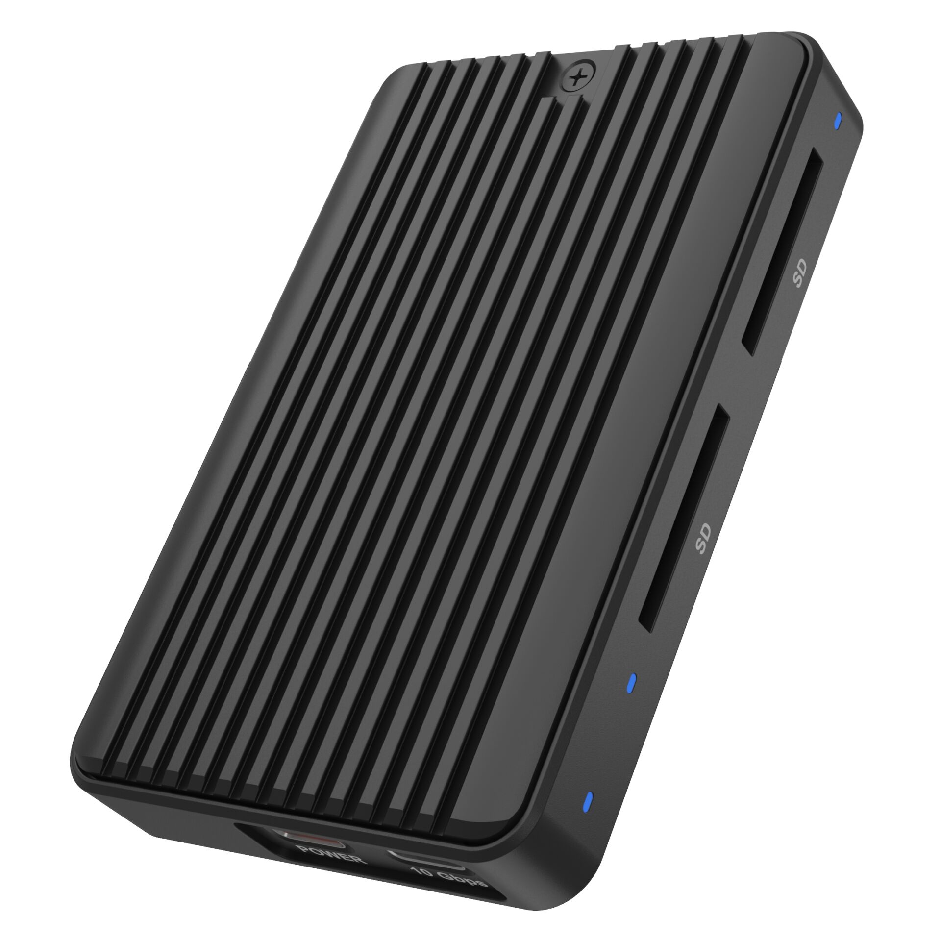 ICY BOX IB-CR602M-C31 M.2 SSD housing with Cardreader