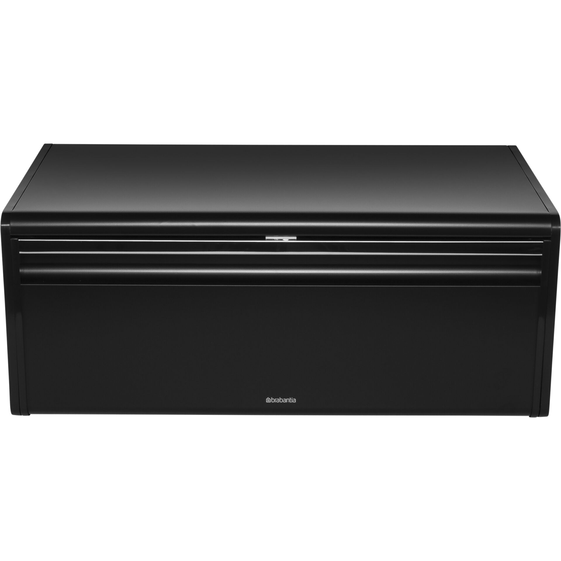 Brabantia Fall Front Bread Bin Square Front matt black