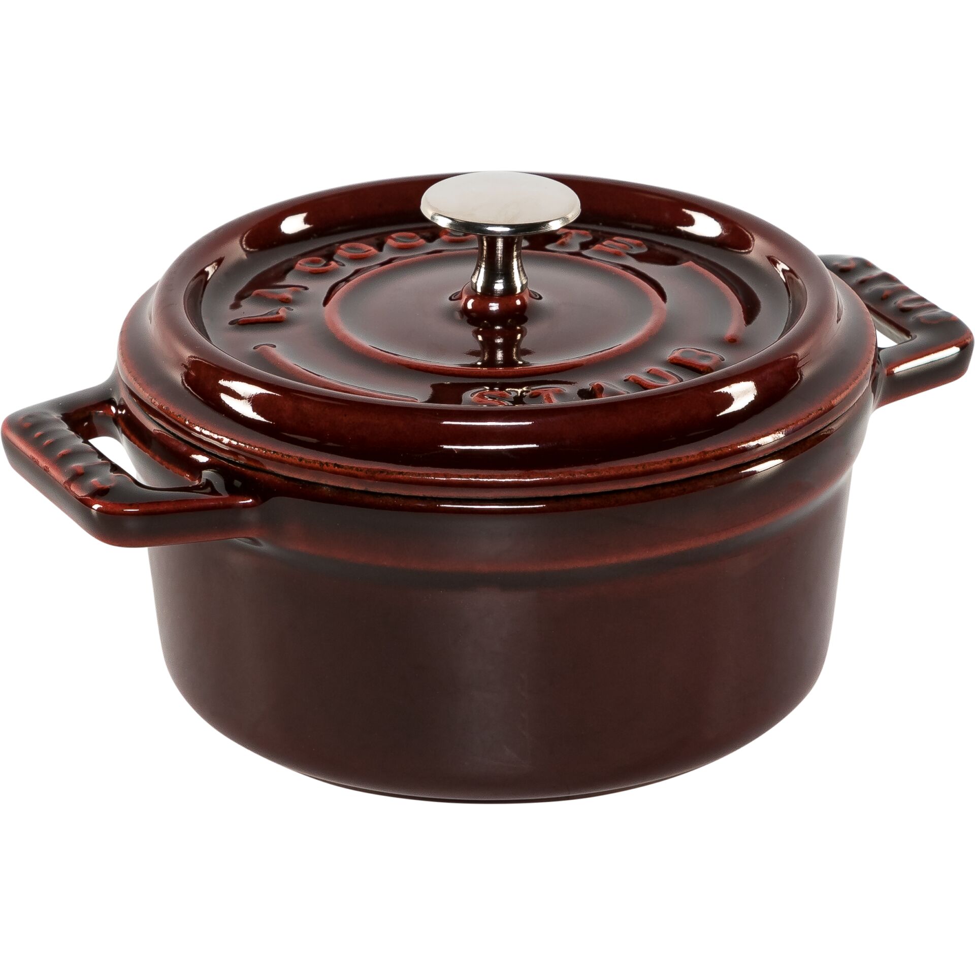 Staub Mini Cocotte 10cm round, Grenadine, Cast Iron