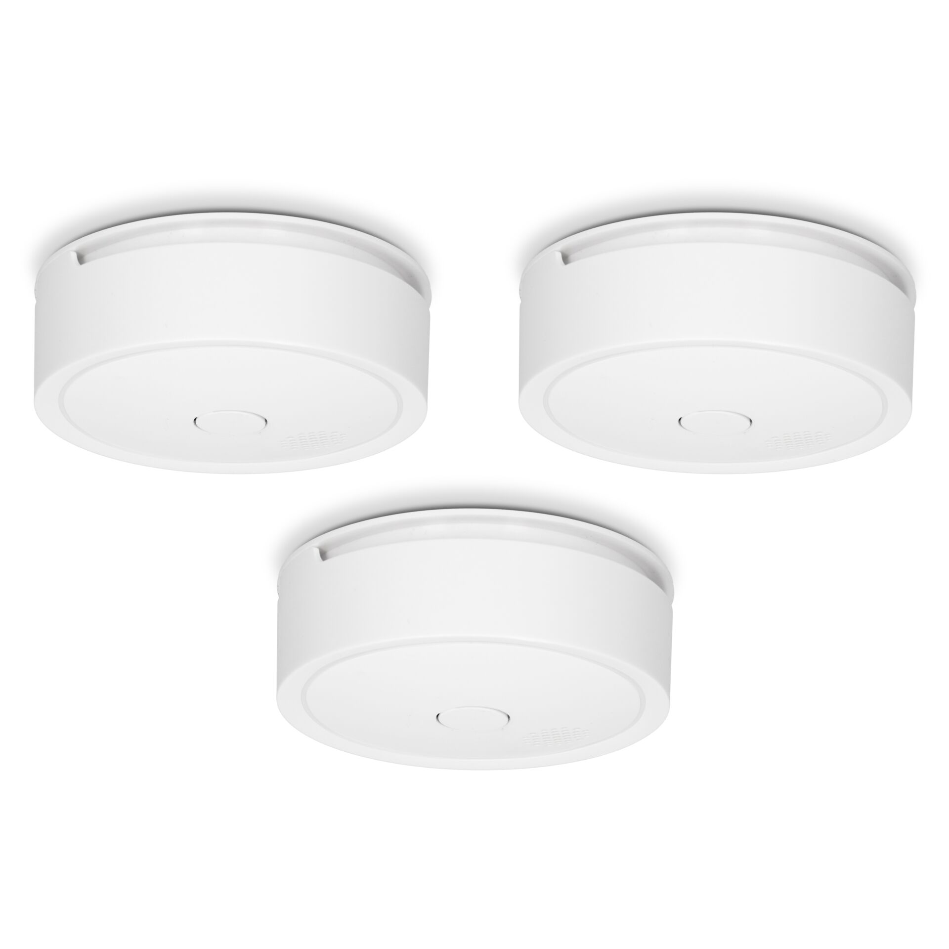 Alecto Wireless connectable smoke detector 10 year, 3 pack