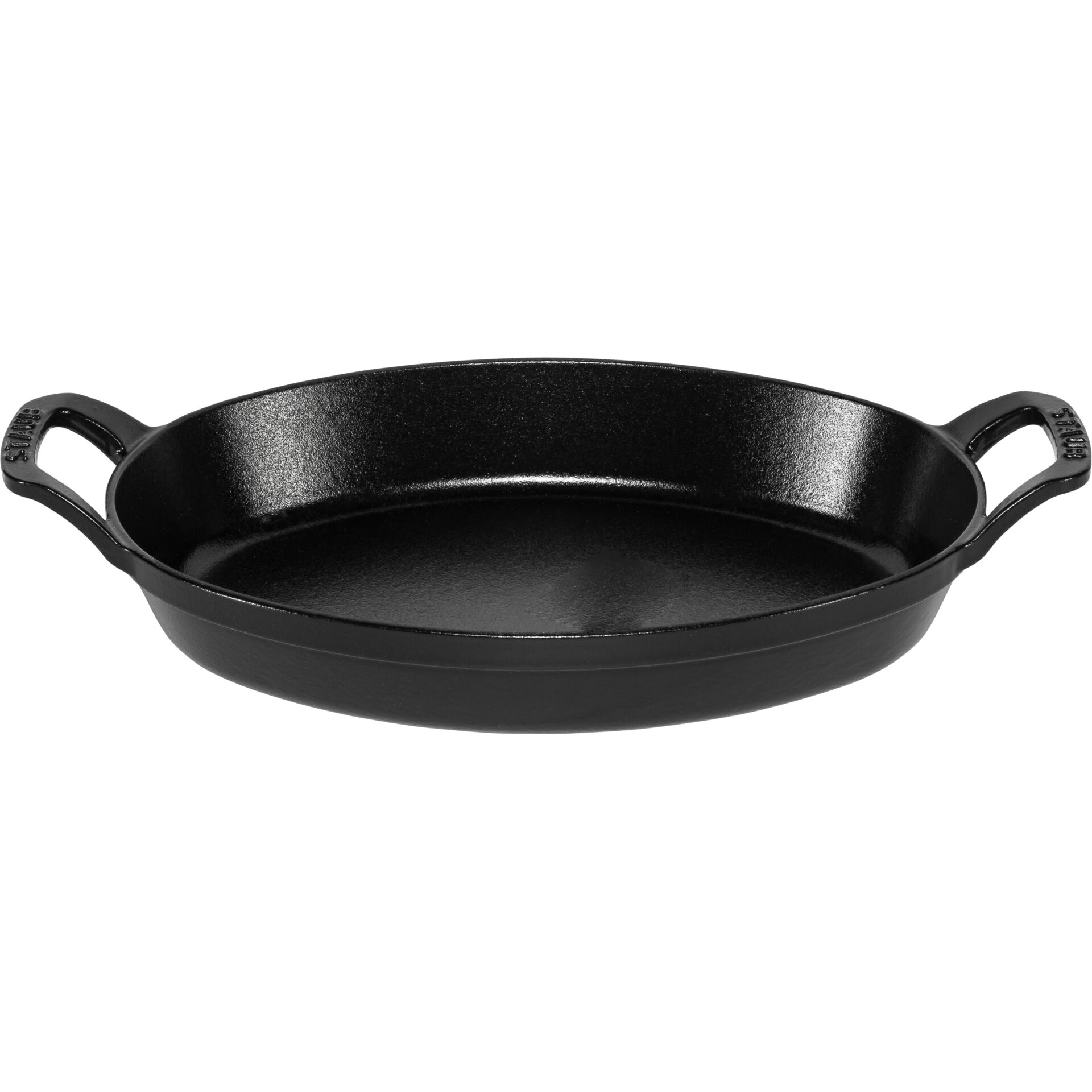 Staub Specialities Casserole Cast Iron, black 28 cm oval