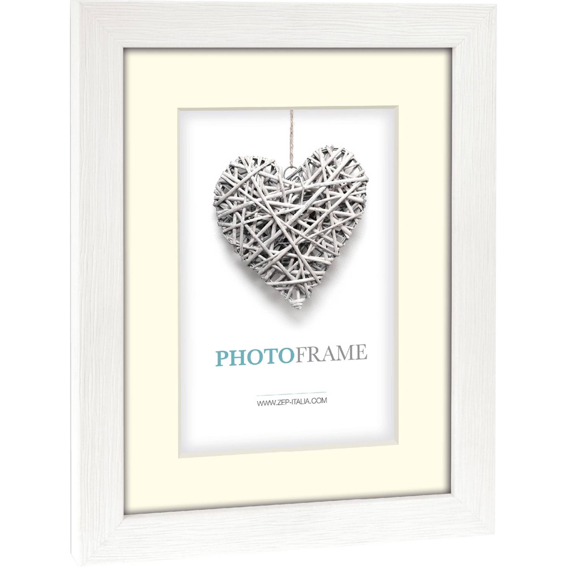 ZEP Regent 4 Passepartout 13x18 Wood Frame white V32574