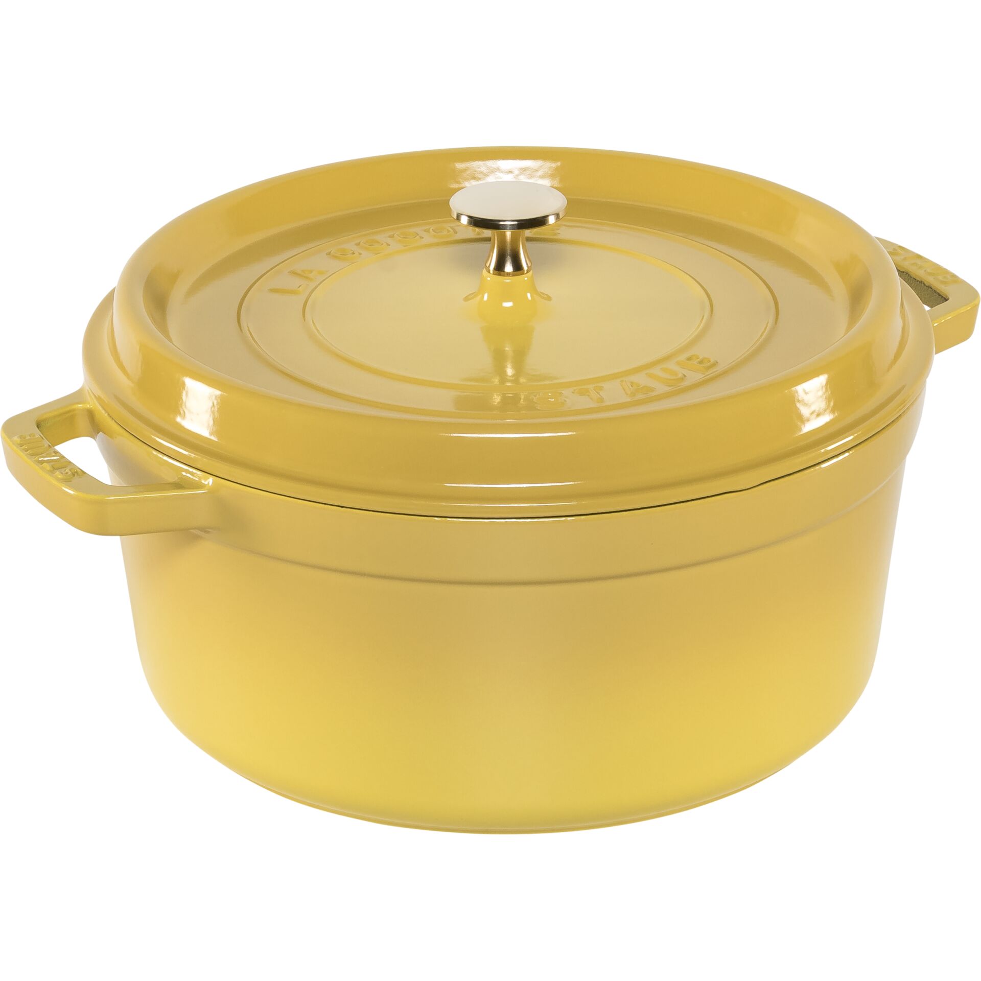 Staub La Cocotte 26cm Round, Citron, Cast Iron