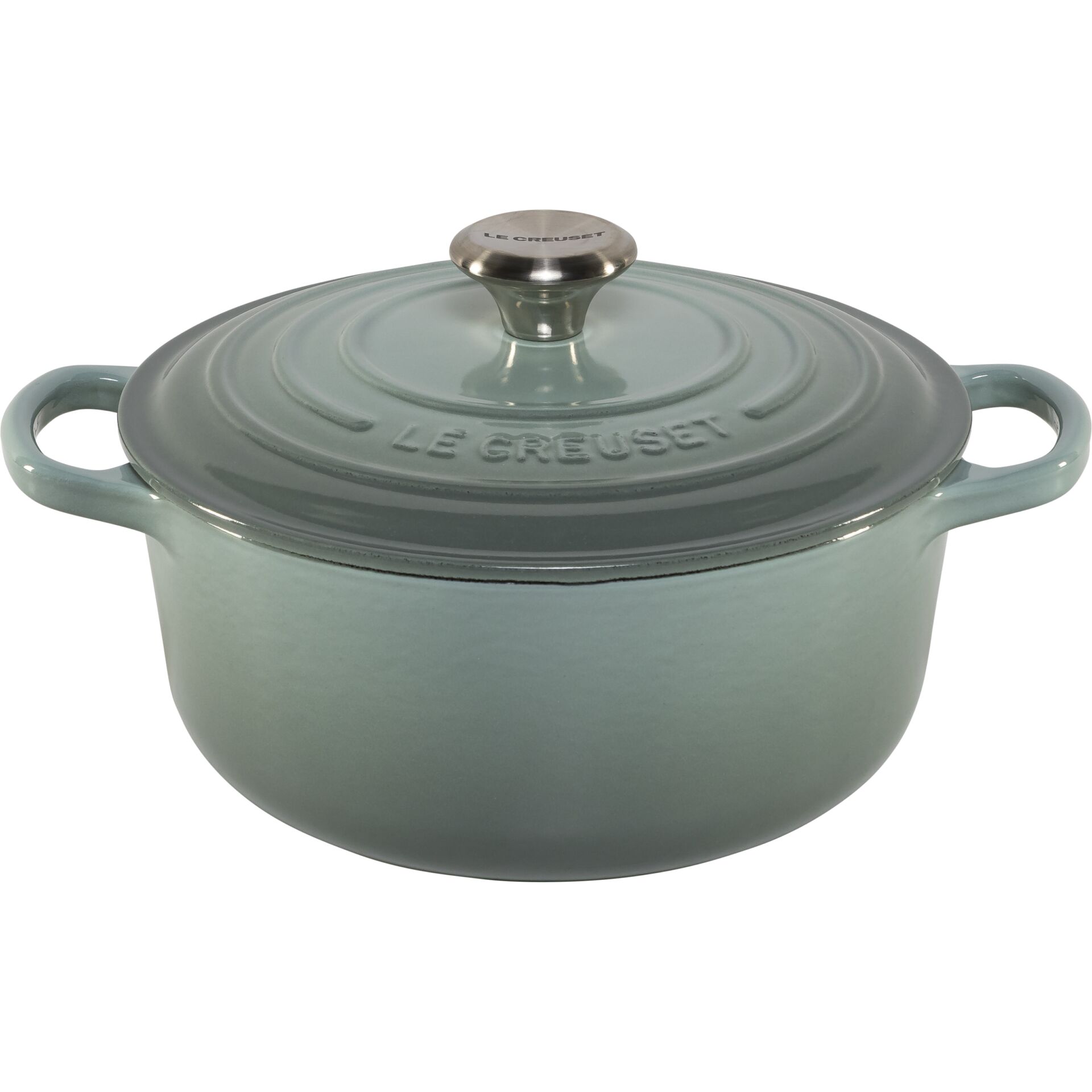 Le Creuset Signature Casserole round 20 cm sea salt