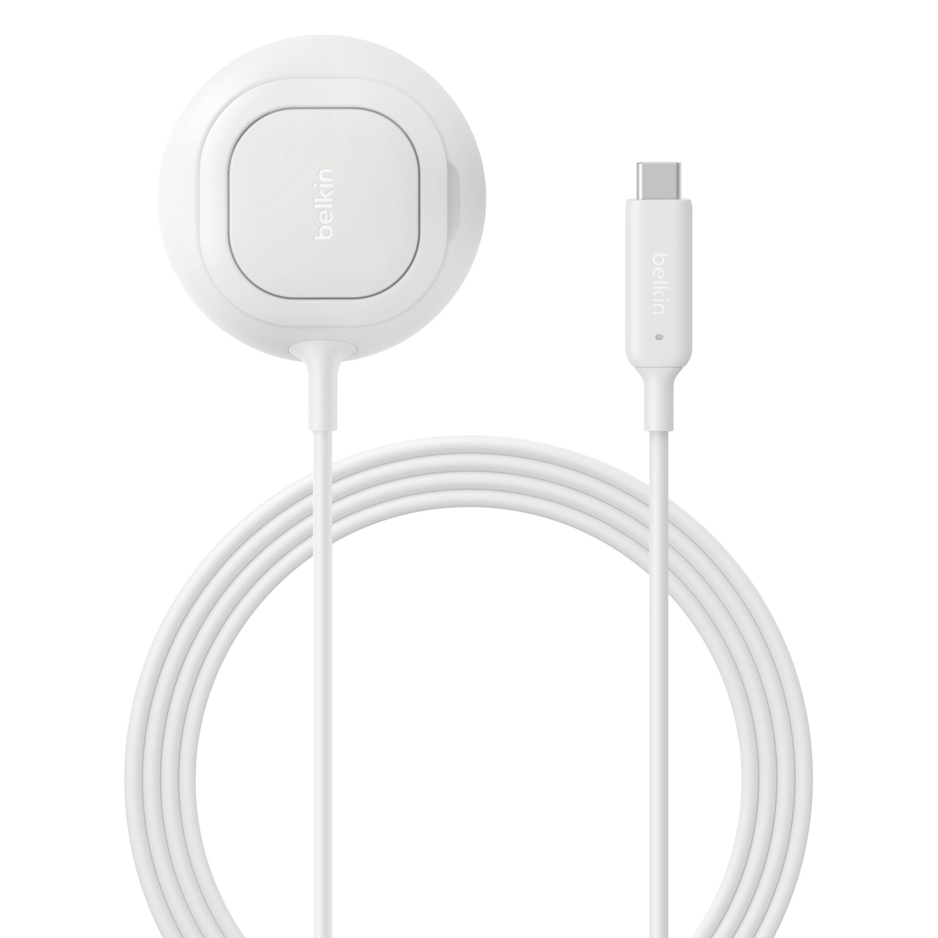 Belkin UltraCharge Mag. Charger Qi2 25W white Square WIA013hqWH