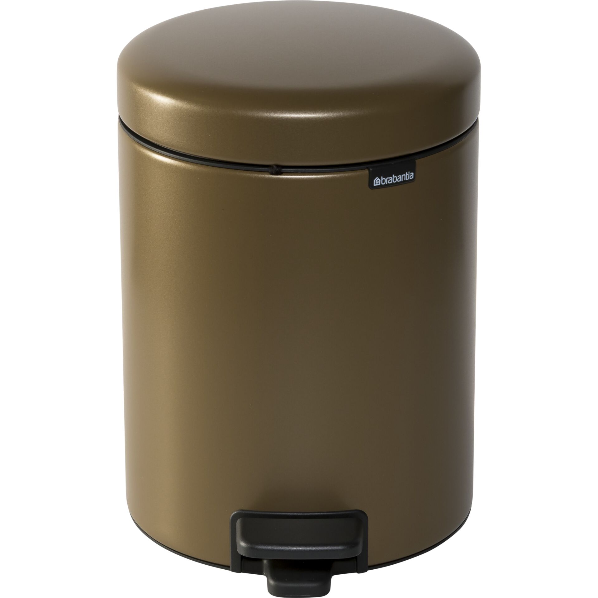 Brabantia Pedal Bin Newicon 5 L Warm Brass