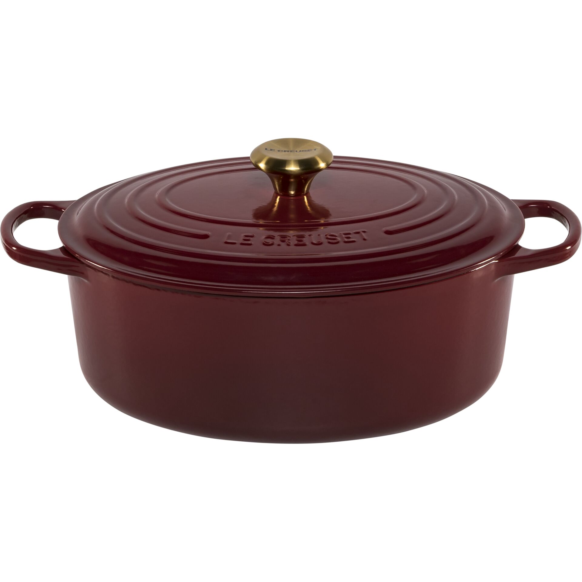 Le Creuset Signature Casserole oval 31 cm garnet