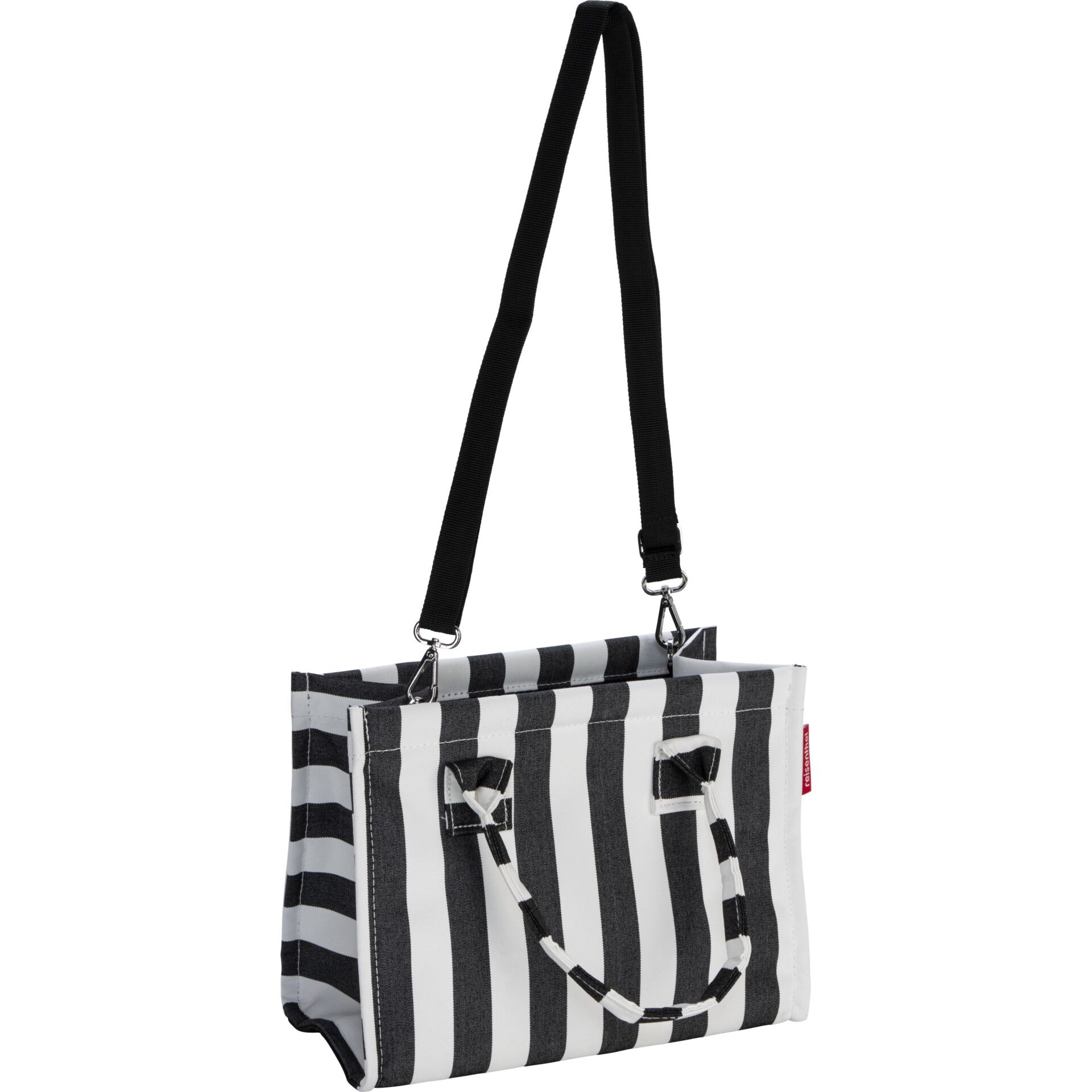 Reisenthel dailyshopper XS summerstripes black