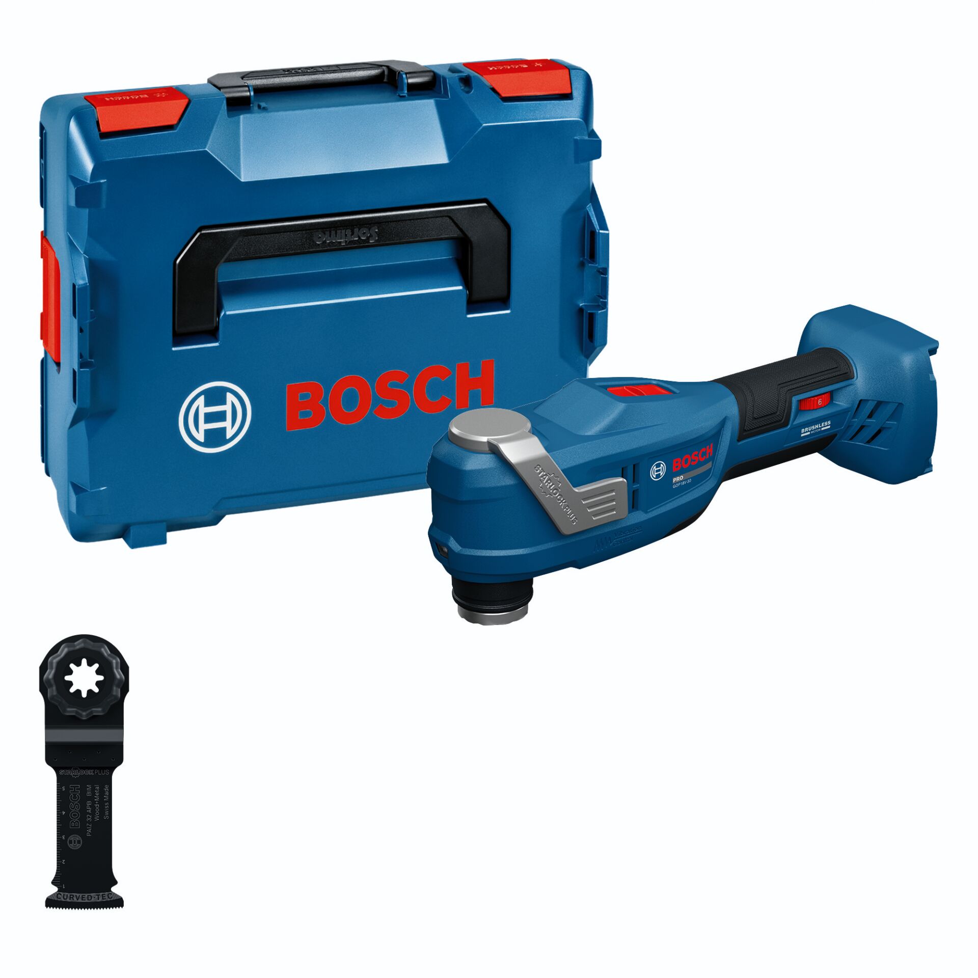 Bosch GOP18V-30 in L-BOXX Multifunktionswerkzeug