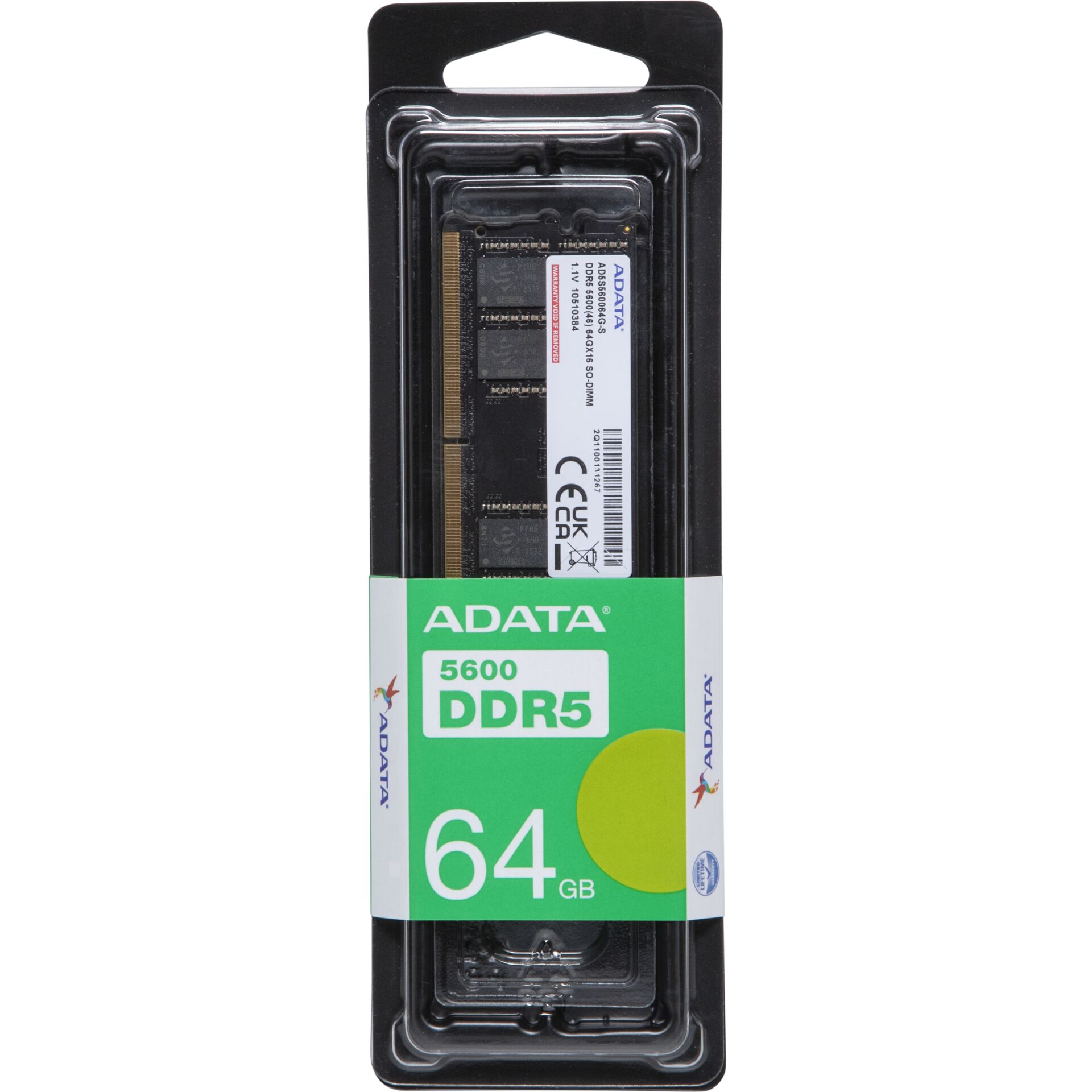 ADATA DDR5 SO-DIMM 64GB AD5S560064G-S
