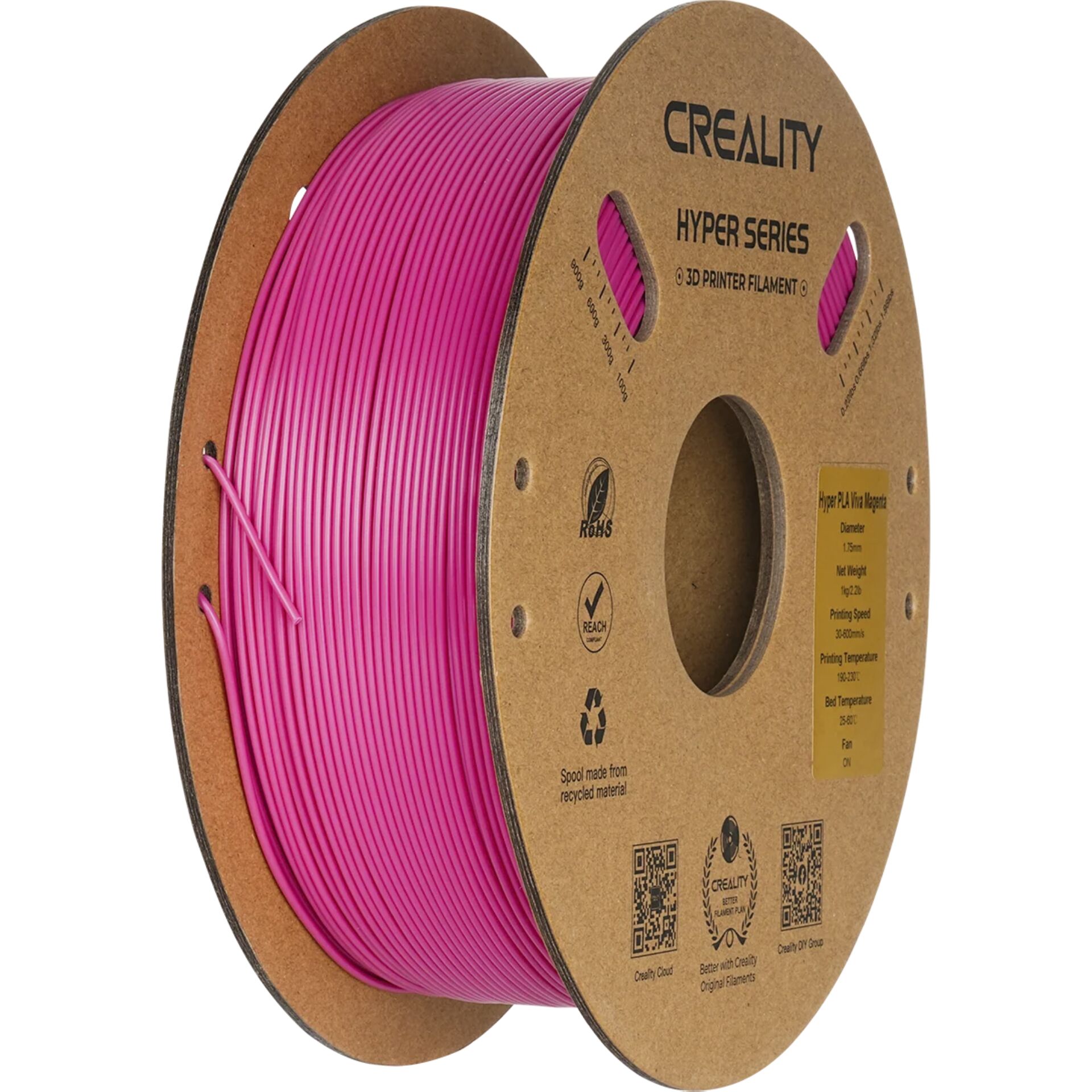 Creality Filament Hyper PLA Viva Magenta 1kg