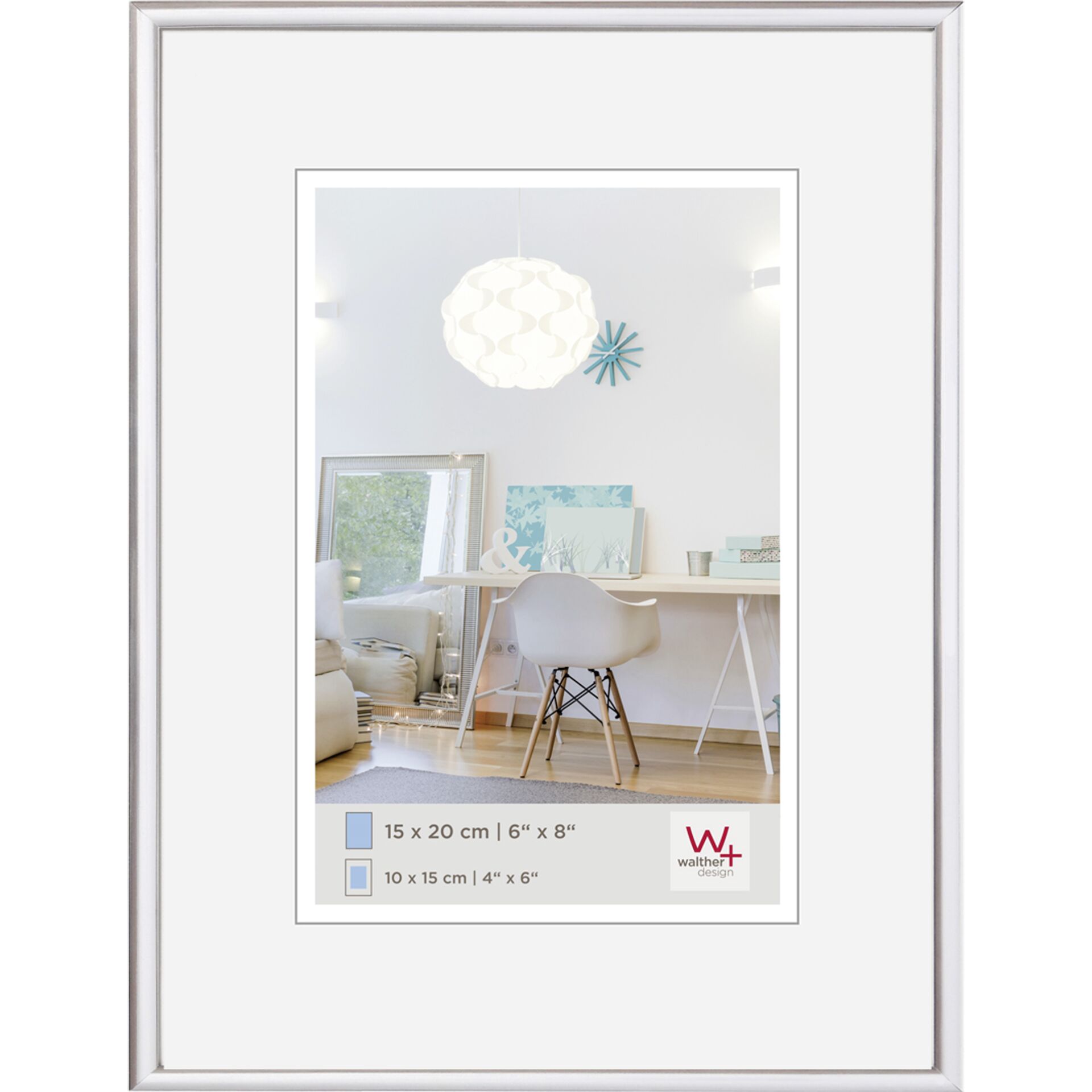 Walther New Lifestyle 15x20 Resin silver KV520S