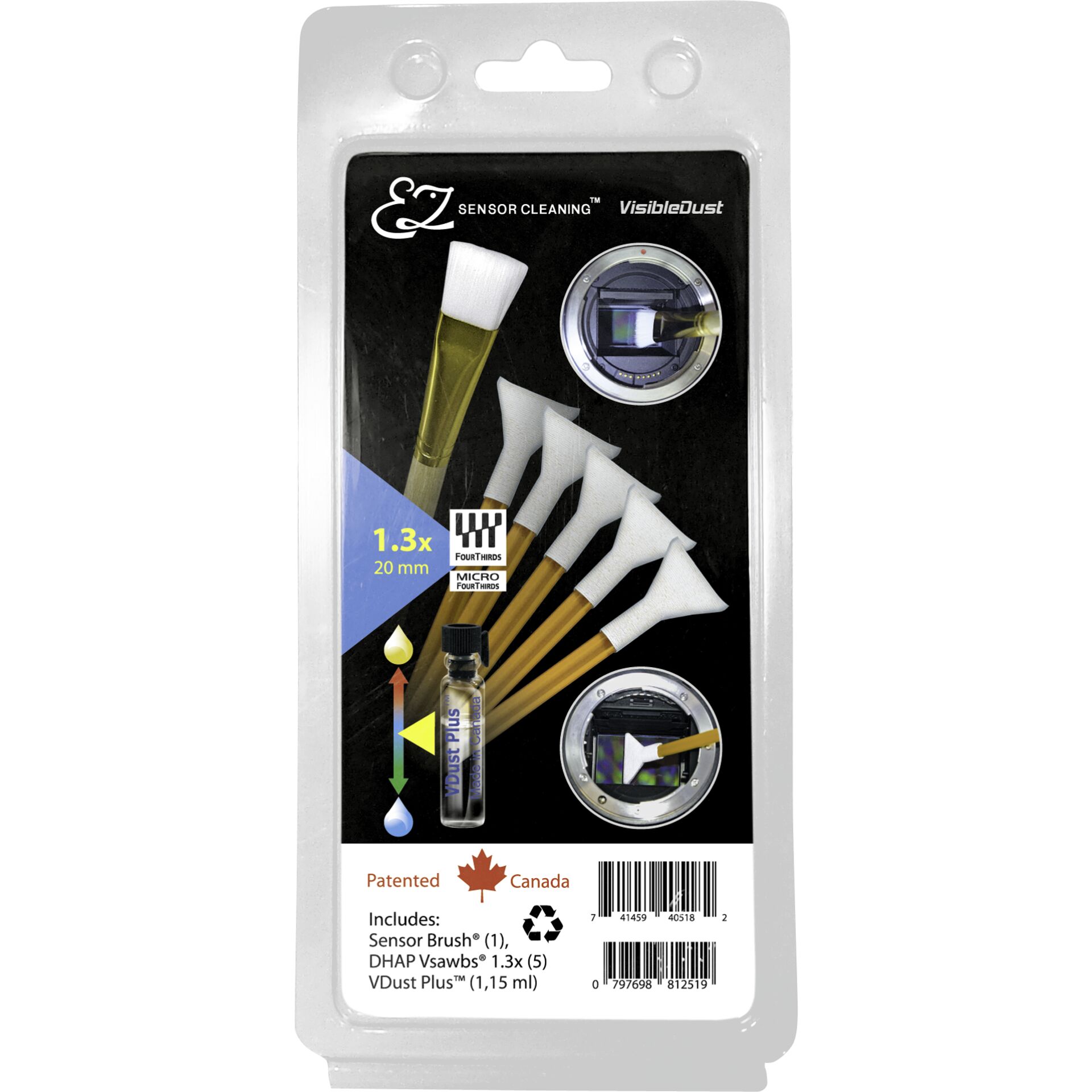 Visible Dust EZ Plus Kit Vdust 1.3 orange