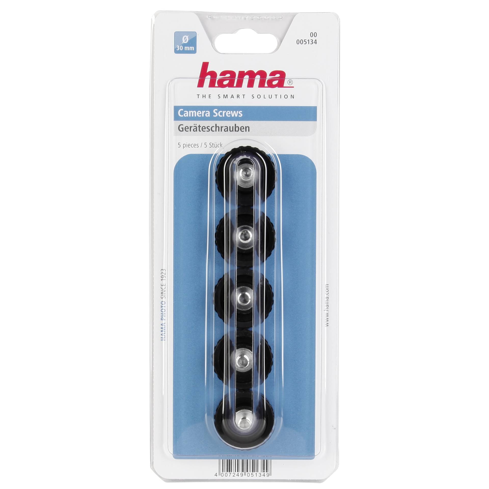 Hama Camera Screws 11 mm 1/4 (5 pcs) 5134