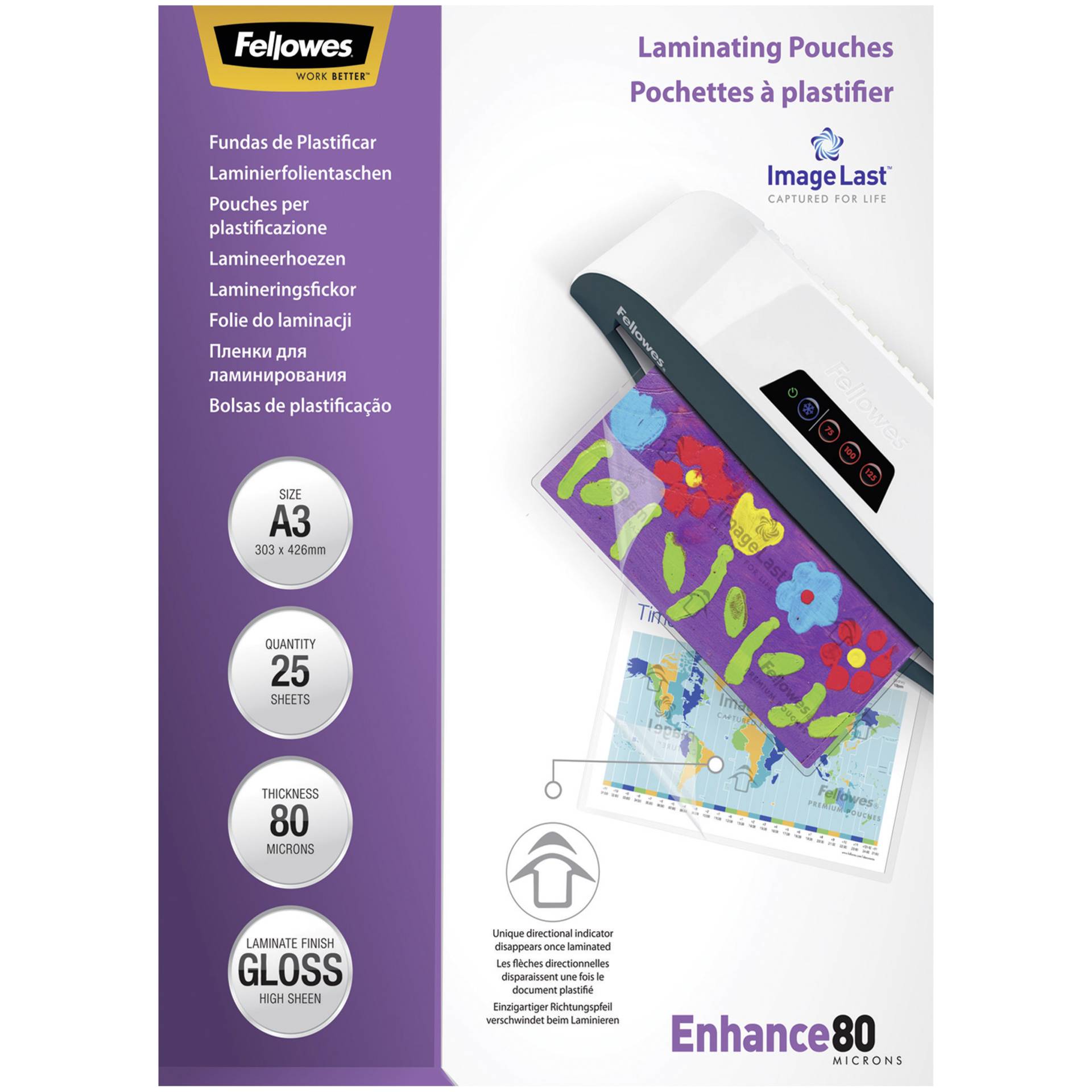 Fellowes ImageLast A3 80 micron 25-pack