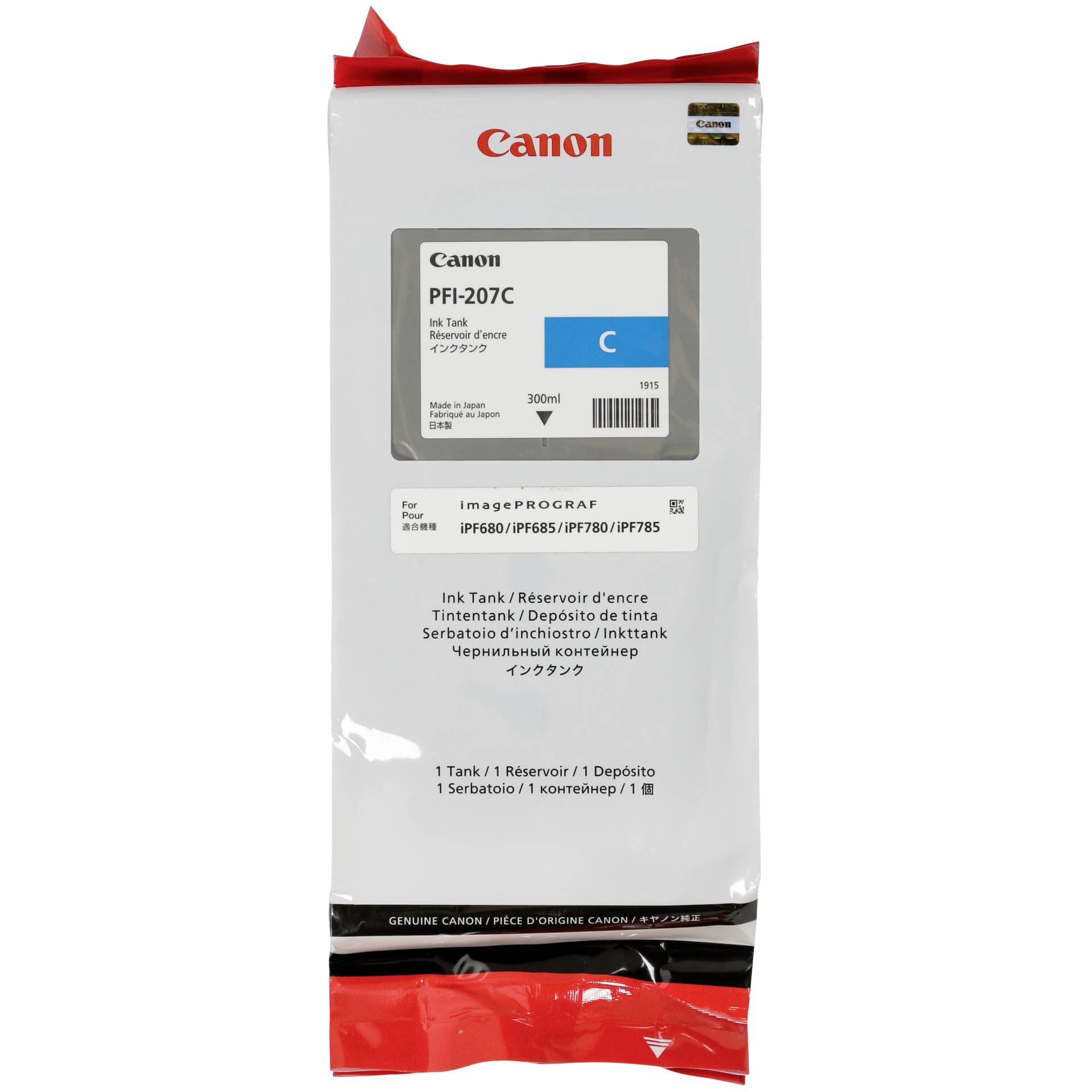 Canon PFI-207 C ink cyan