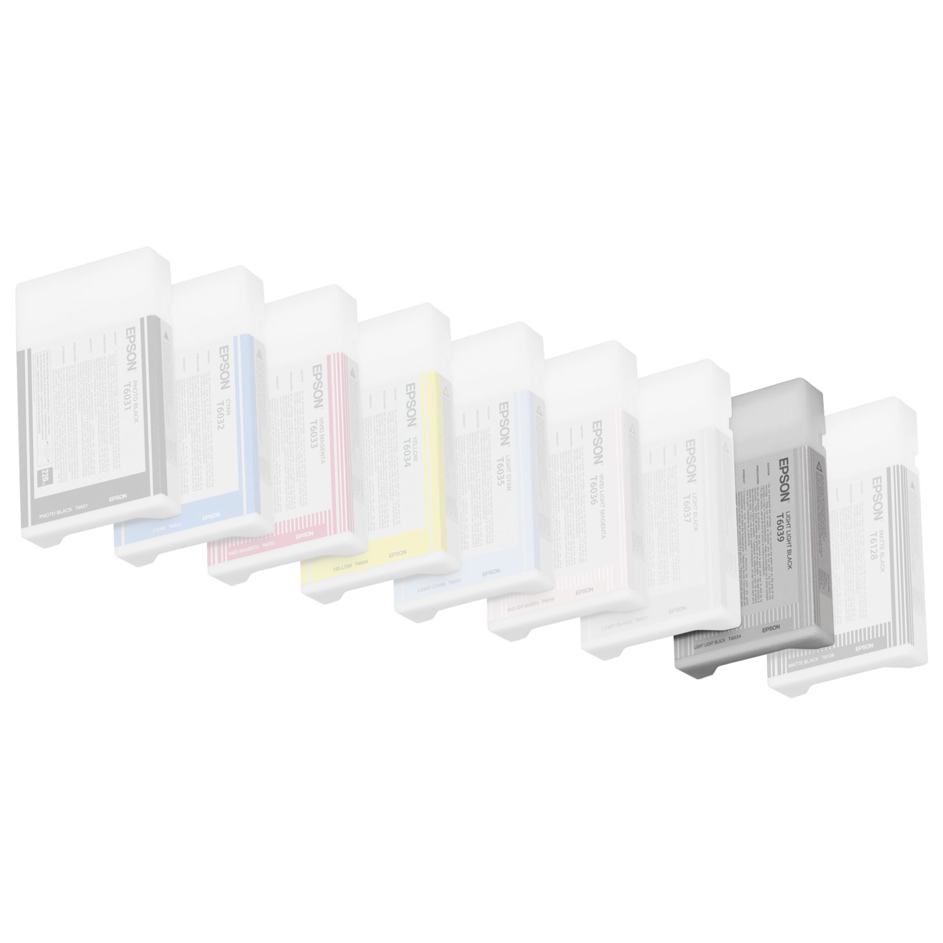Epson ink cartridge light light black T 603 220 ml T 6039