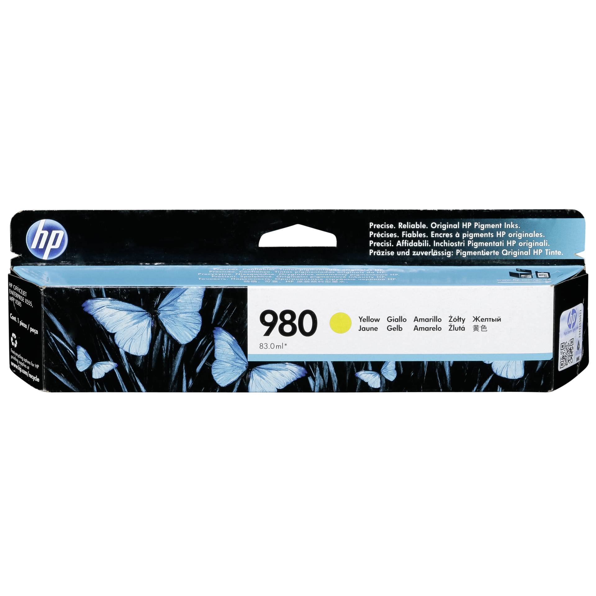 HP D8J09A ink cartridge yellow No. 980