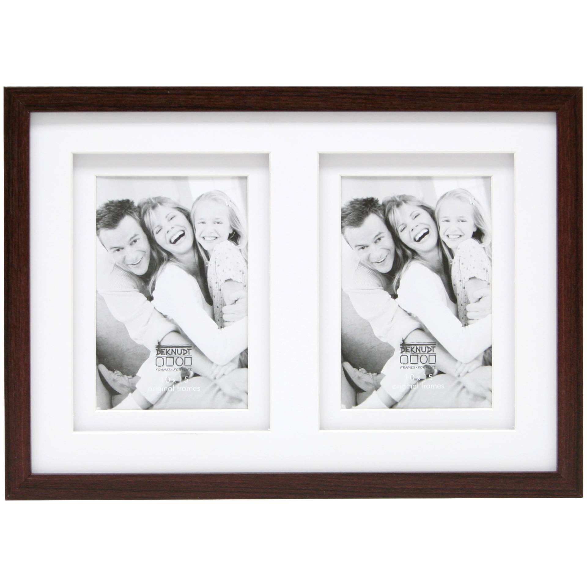 Deknudt S65KQ2 2x10x15 Wood Gallery brown Passepartout