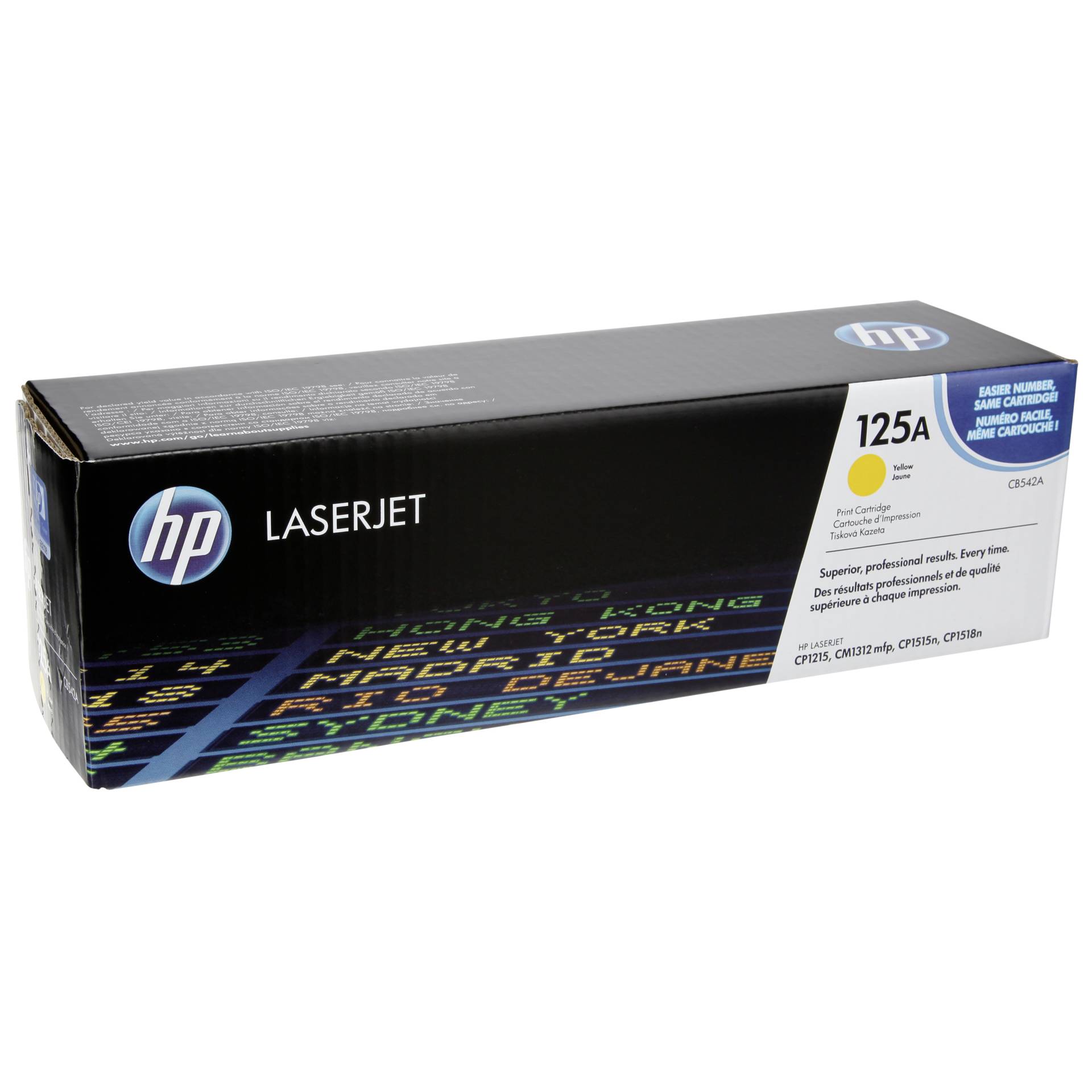 HP Toner CB 542 A yellow