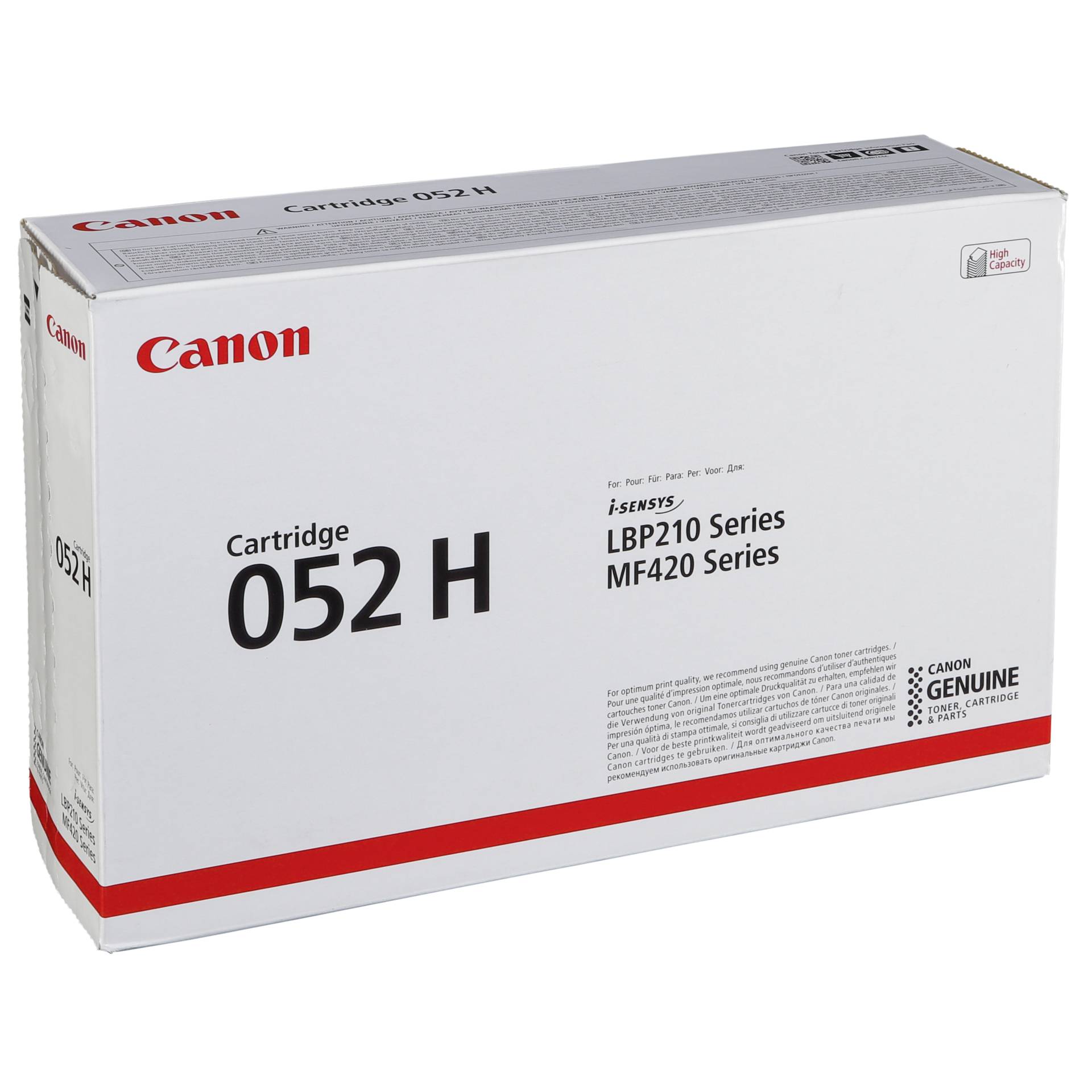 Canon Toner Cartridge 052 H black