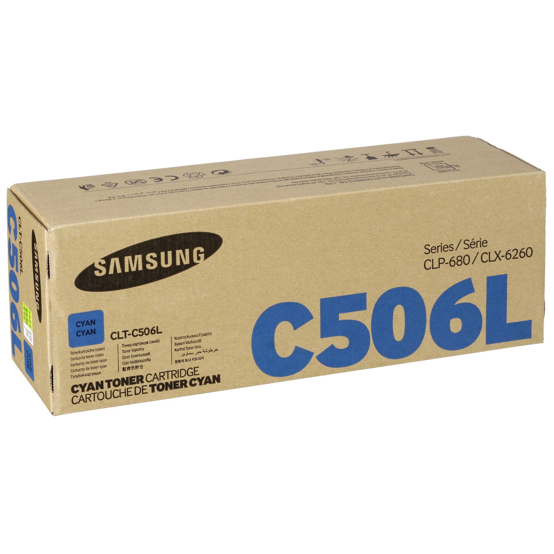 HP/Samsung CLT-C 506 L Toner cyan