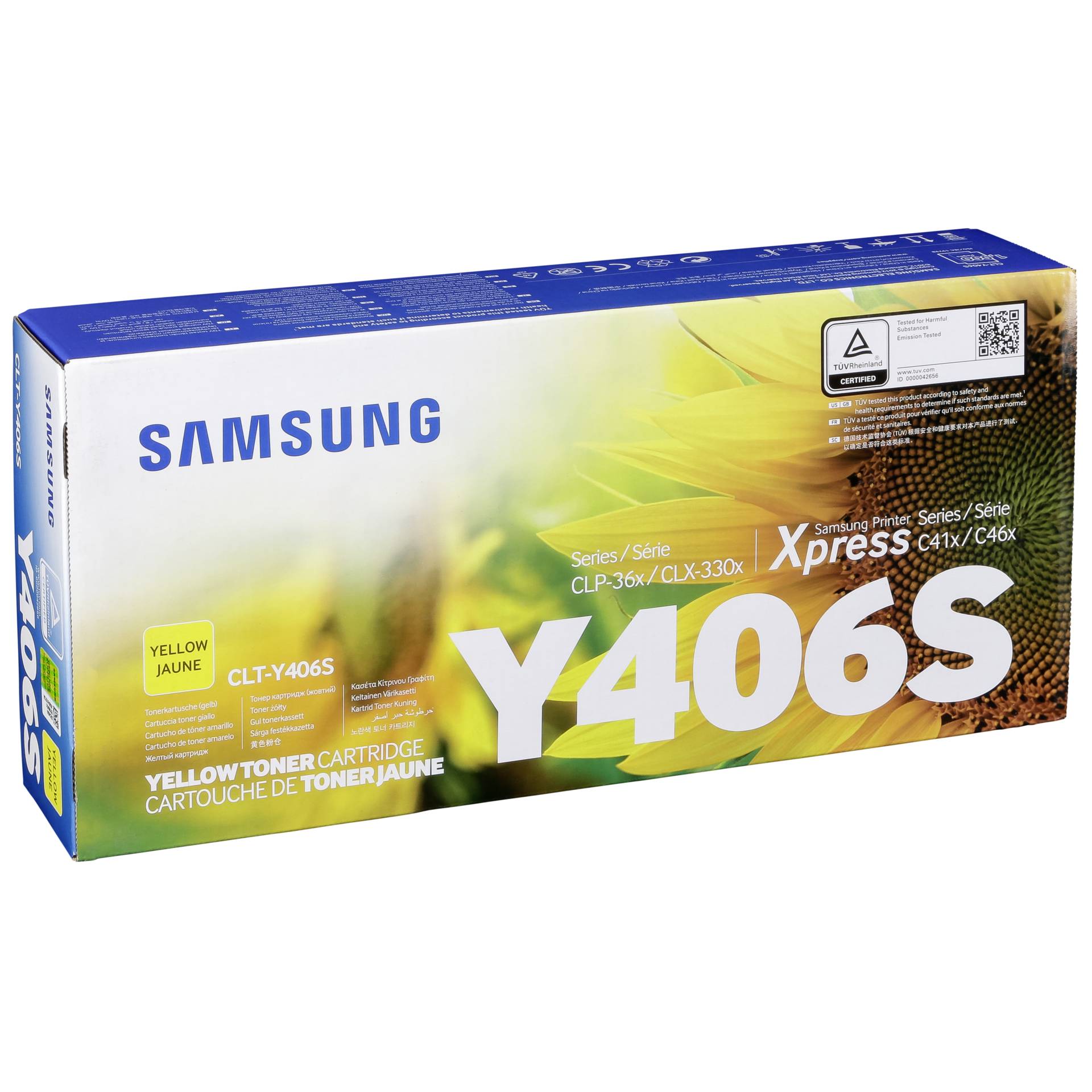 HP/Samsung CLT-Y 406 S Toner yellow