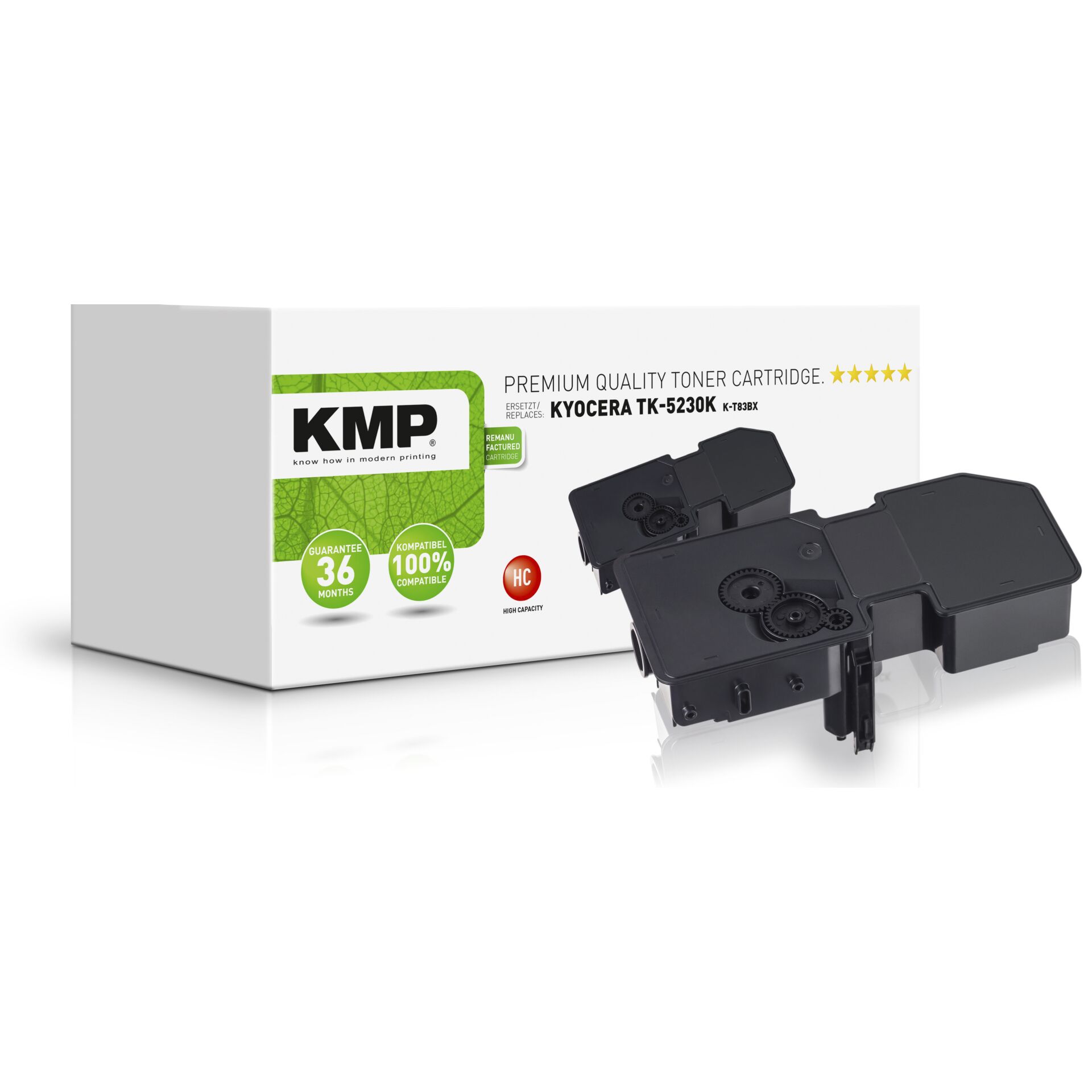 KMP K-T83BX Toner black compatible w. Kyocera TK-5230 K