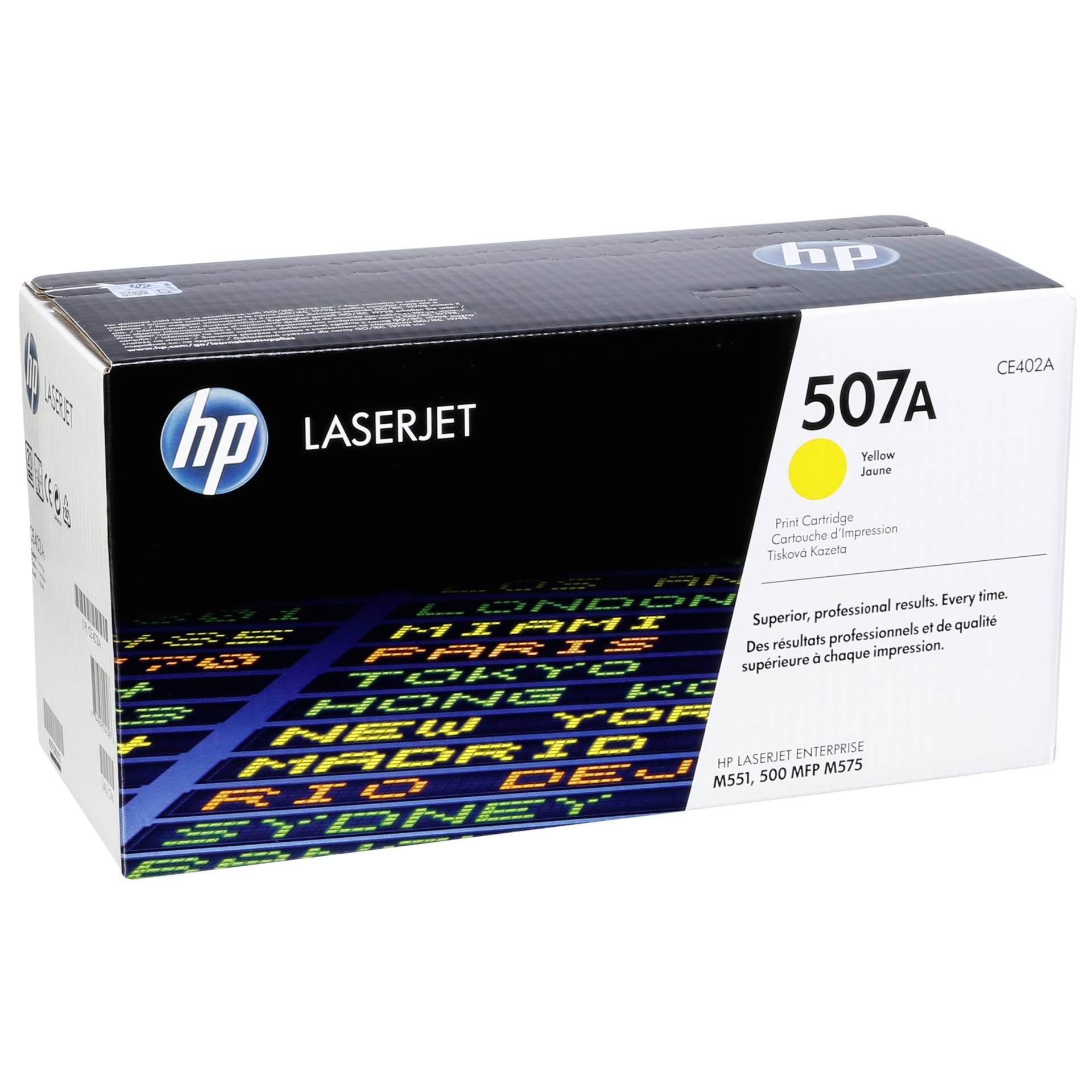 HP Toner CE 402 A yellow No. 507 A