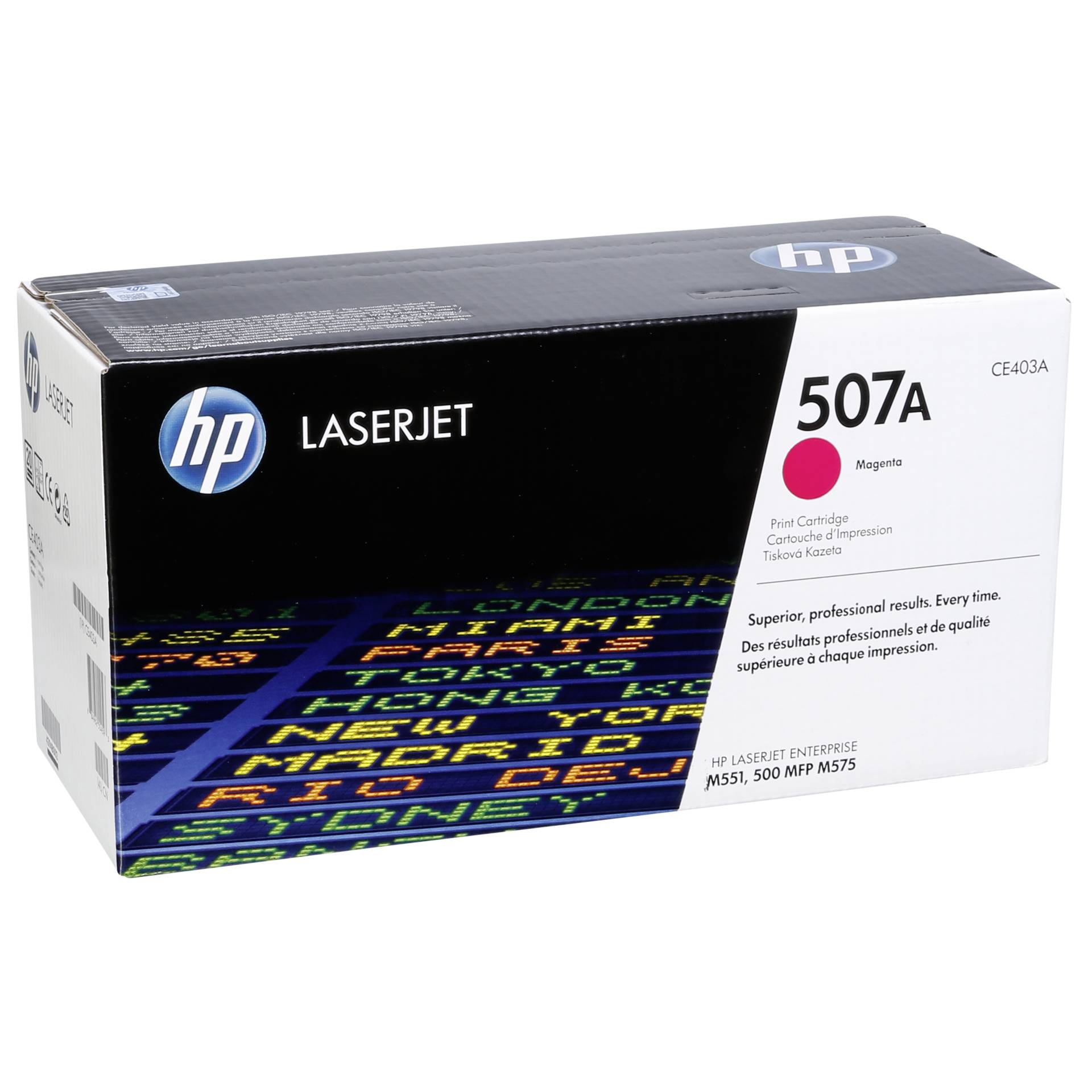 HP Toner CE 403 A magenta No. 507 A