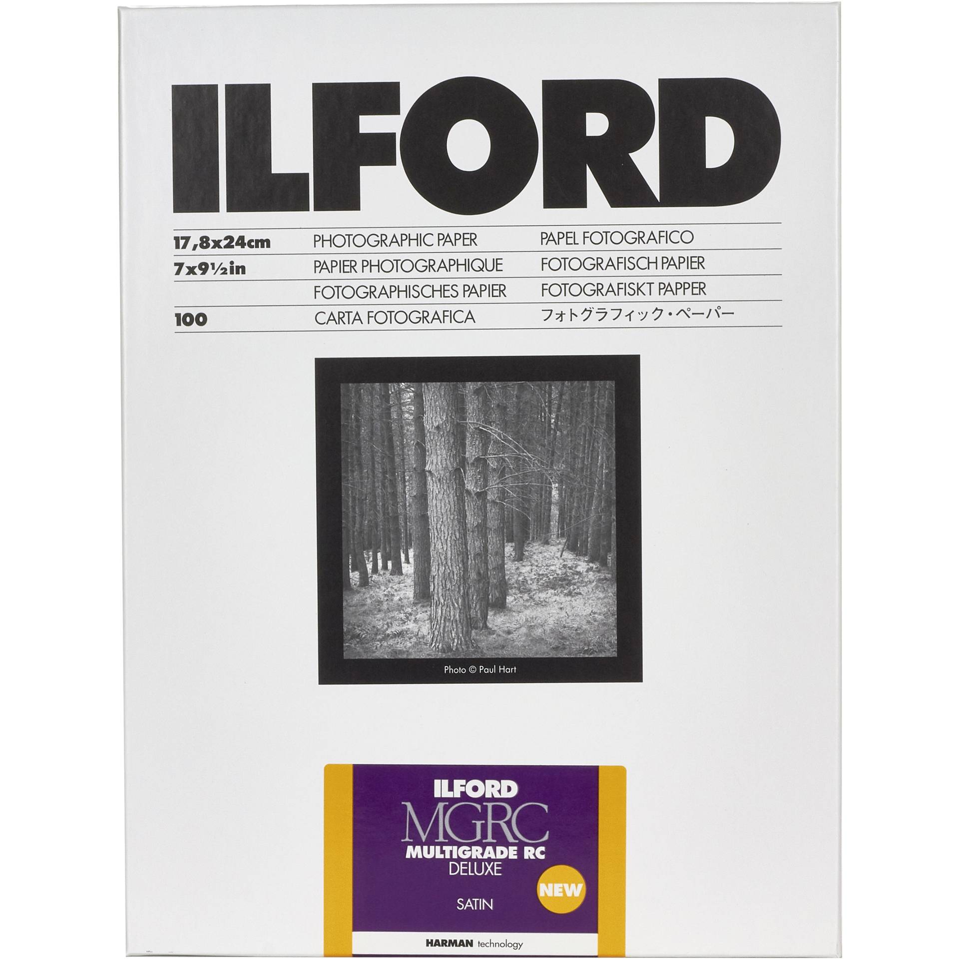 1x100 Ilford MG RC DL 25M 18x24