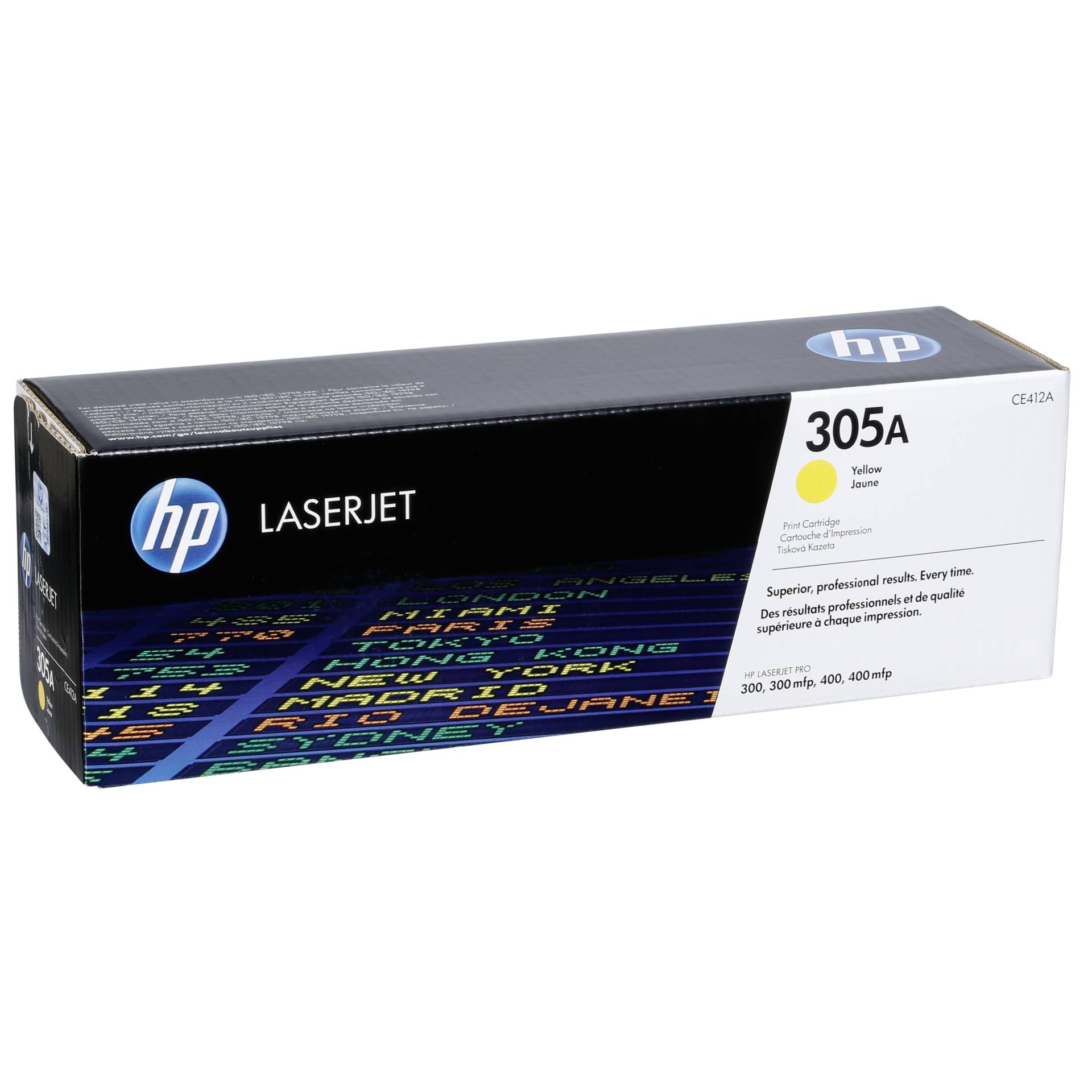 HP Toner CE 412 A yellow No. 305 A