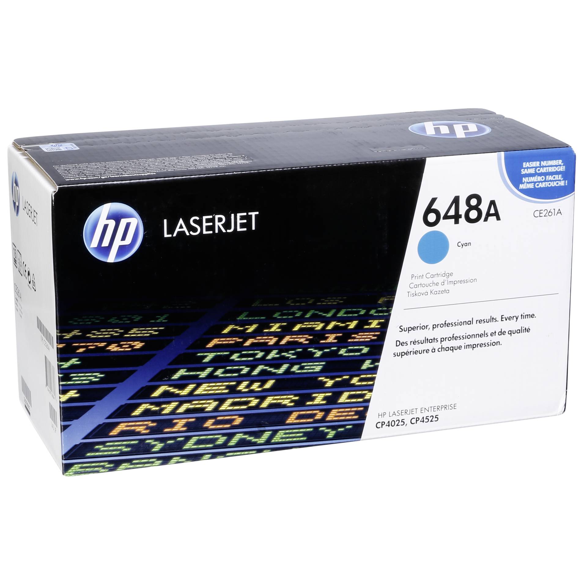 HP Toner CE 261 A cyan No. 648 A