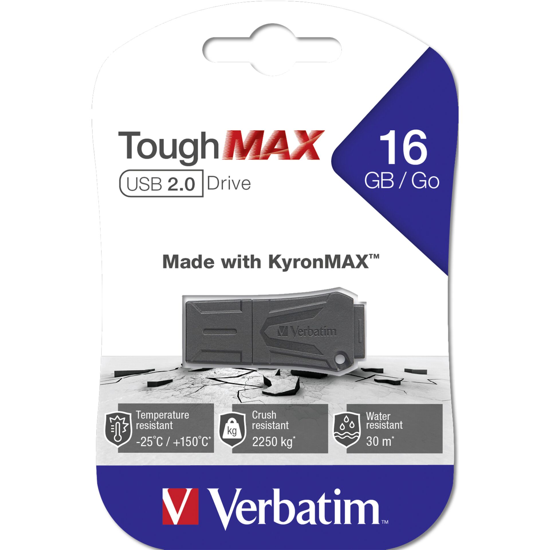 Verbatim ToughMAX USB 2.0 16GB
