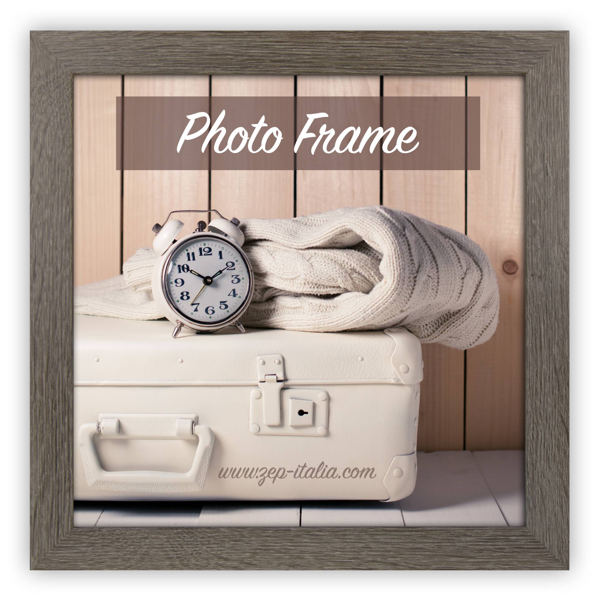 ZEP Nelson 5 brown 20x20 Wood Frame V21205